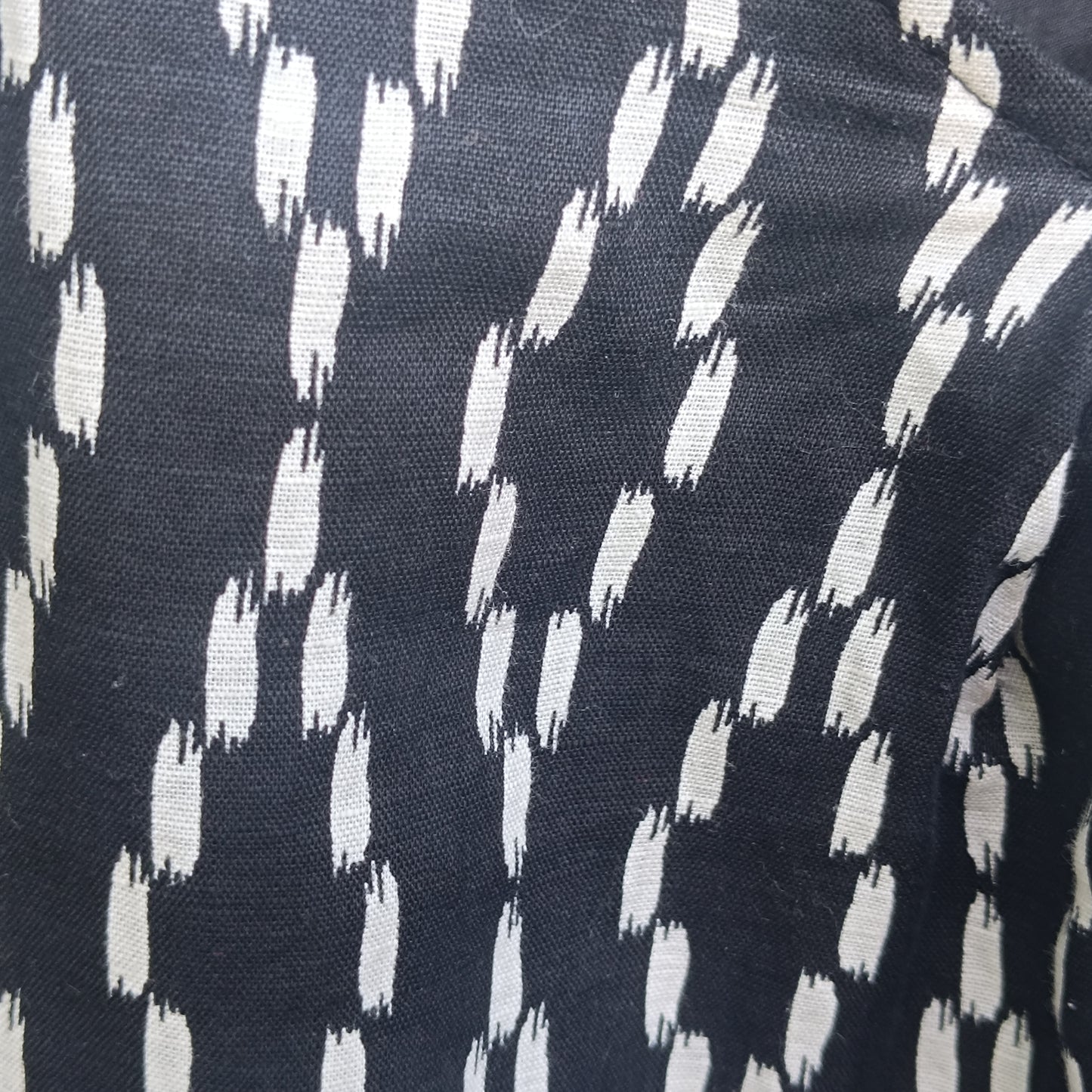 Vintage Banana Republic Cotton Linen Ikat Print Maxi Dress - Size 6