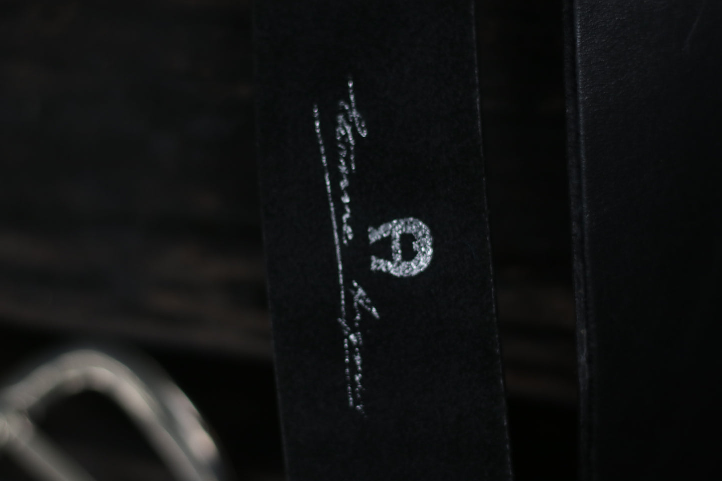 Vintage Etienne Aigner Belt| Black Genuine Leather Belt