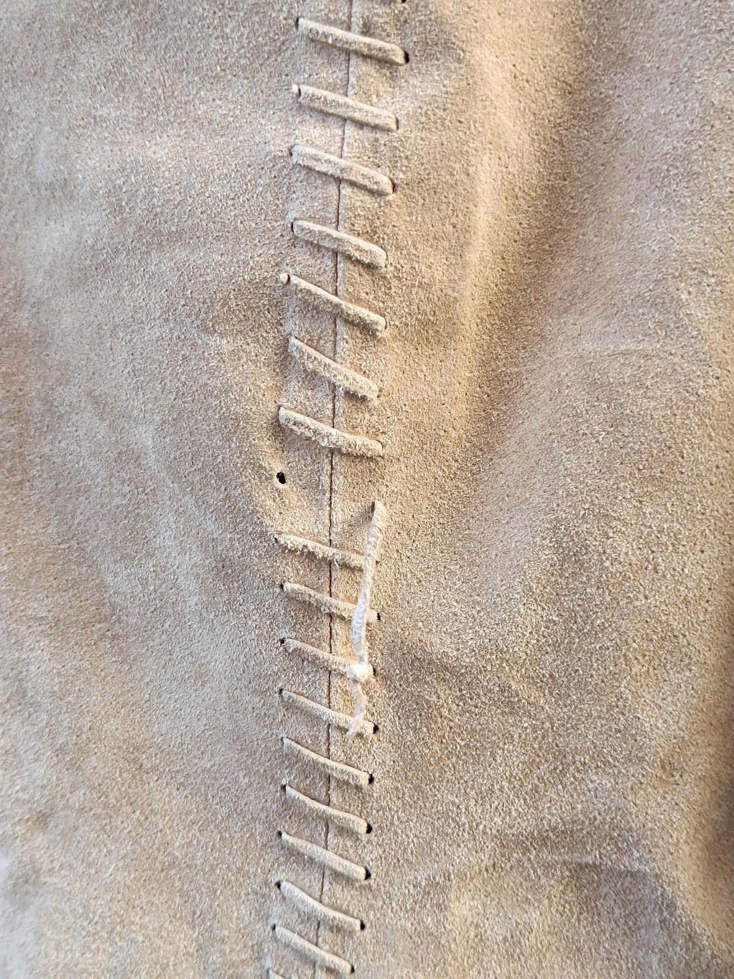 Vintage Beige Suede Jacket (Size S)| 90s Fabiani Soft Genuine Suede Minimalist Coat| Western Inspired Cowgirl Layering Piece Outerwear