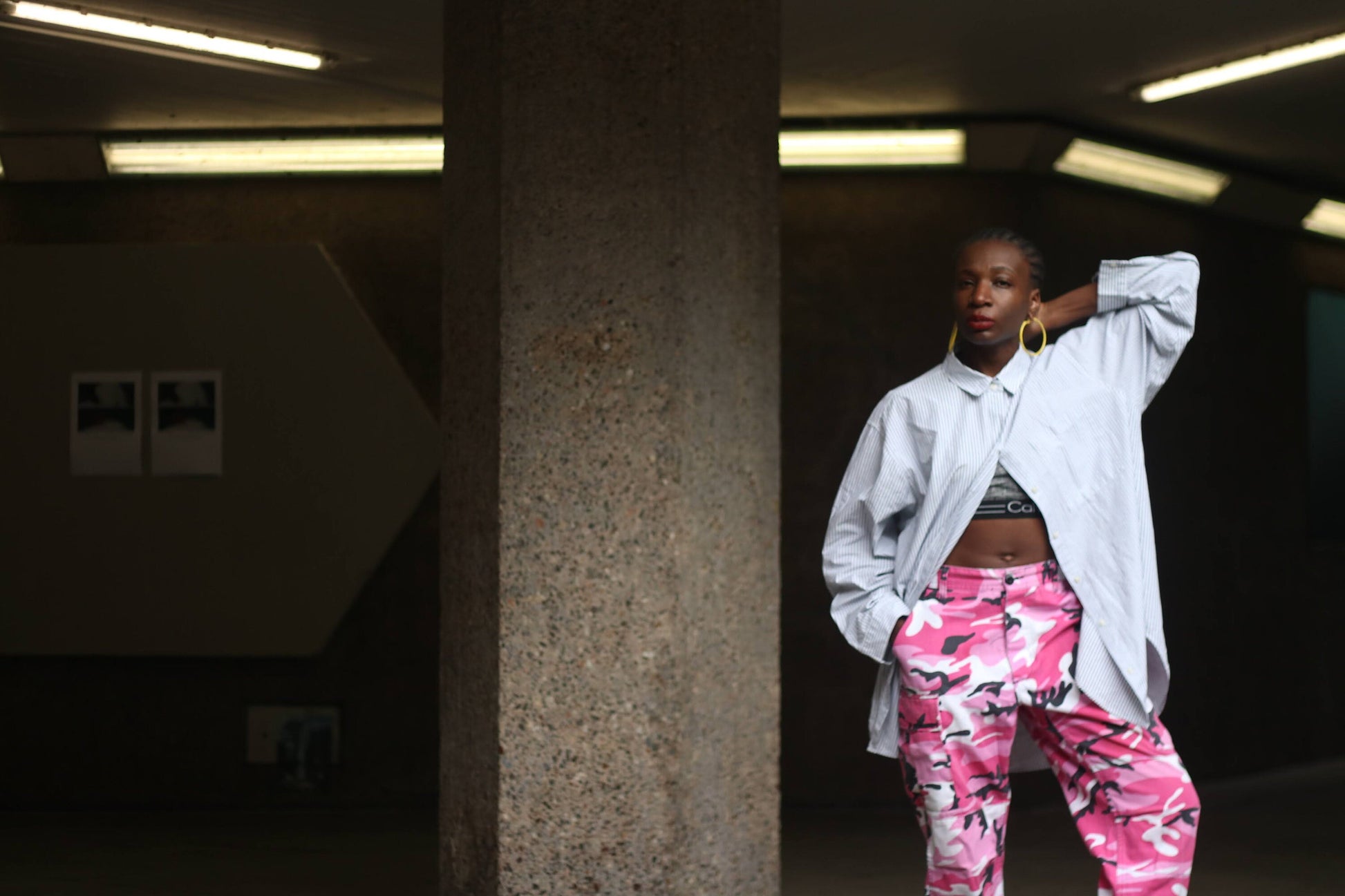 y2k Pink Camo Cargo Pants| Vintage Army inspired Camouflage Trousers| Women's Street style Pants