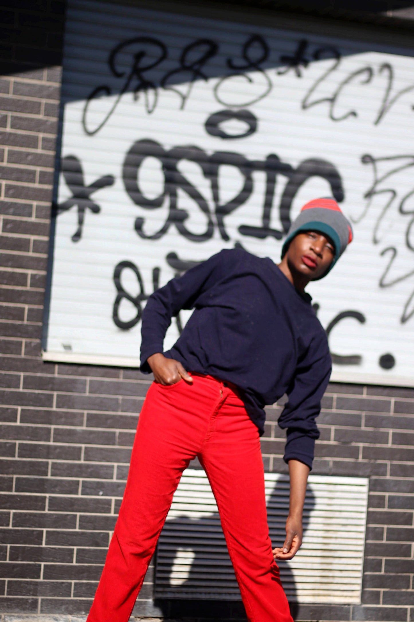 90s Red Corduroy Trousers| Women's Vintage Jeans West Pants