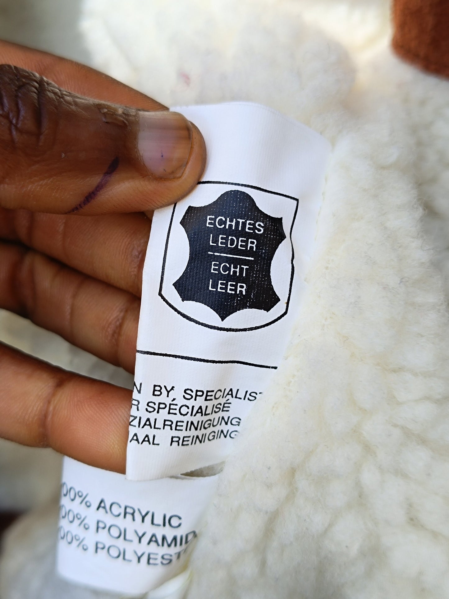 90s Navajo Jacket| Vintage Brown Winter Shearling Coat| Unisex Rare Ethno Chic Oversized Boho Jacket| Men's Winter Jacket