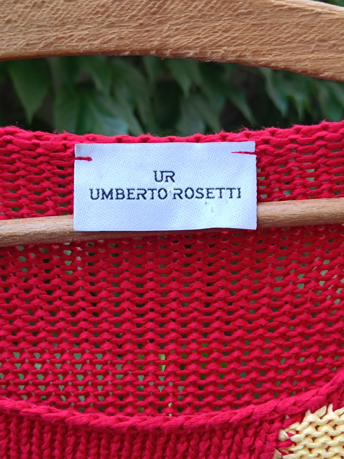 90s Umberto Rosetti Sweater| Vintage Color blocking Knit| Women's Casual Jumper