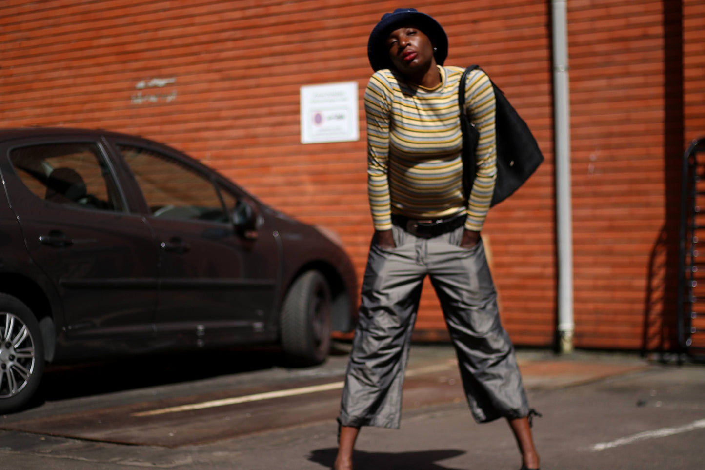 y2k Metallic Capri Pants| Vintage Silver-toned Jorts| Women's Street style Capris