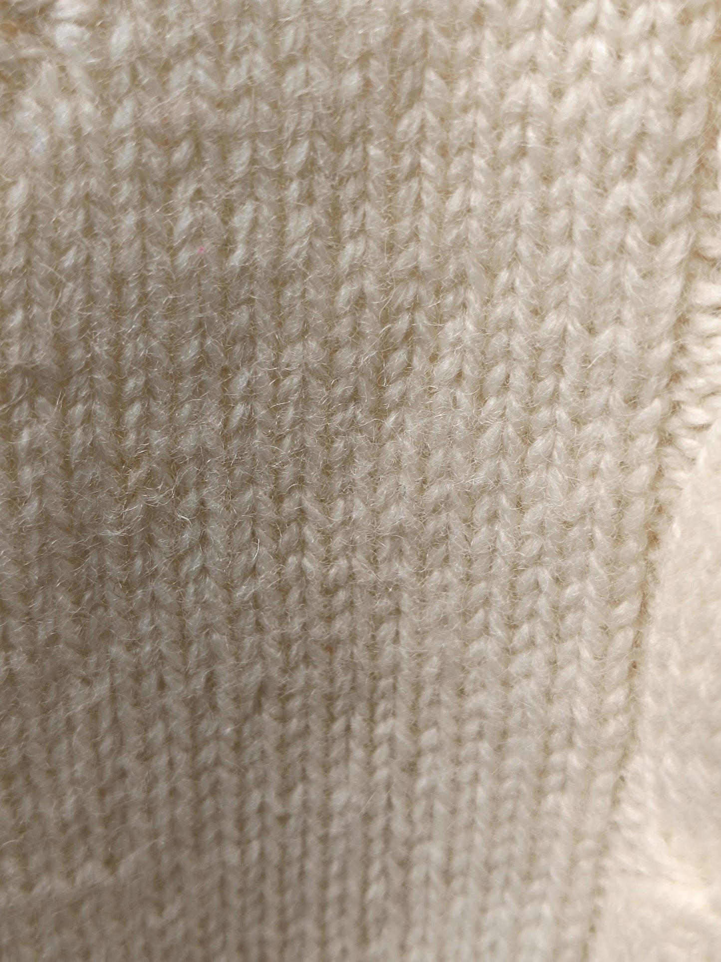 90s Collegiate Sweater| Vintage Handmade Winter Knit| Women's V neck Knit Jumper | Preppy Chic White and Red Knitwear