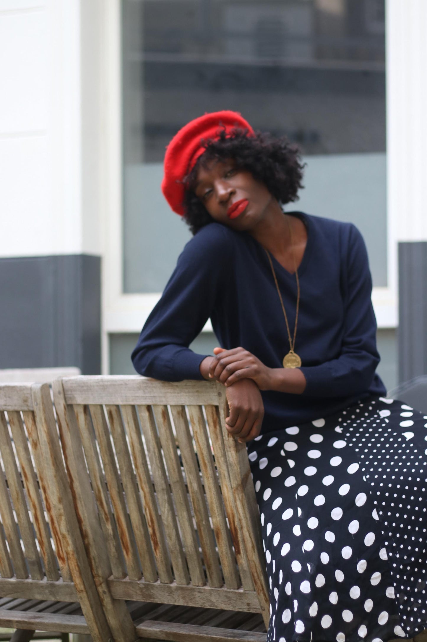 y2k Apriori Skirt| Vintage Polka Dot Skirt| Black and white Midi Skirt