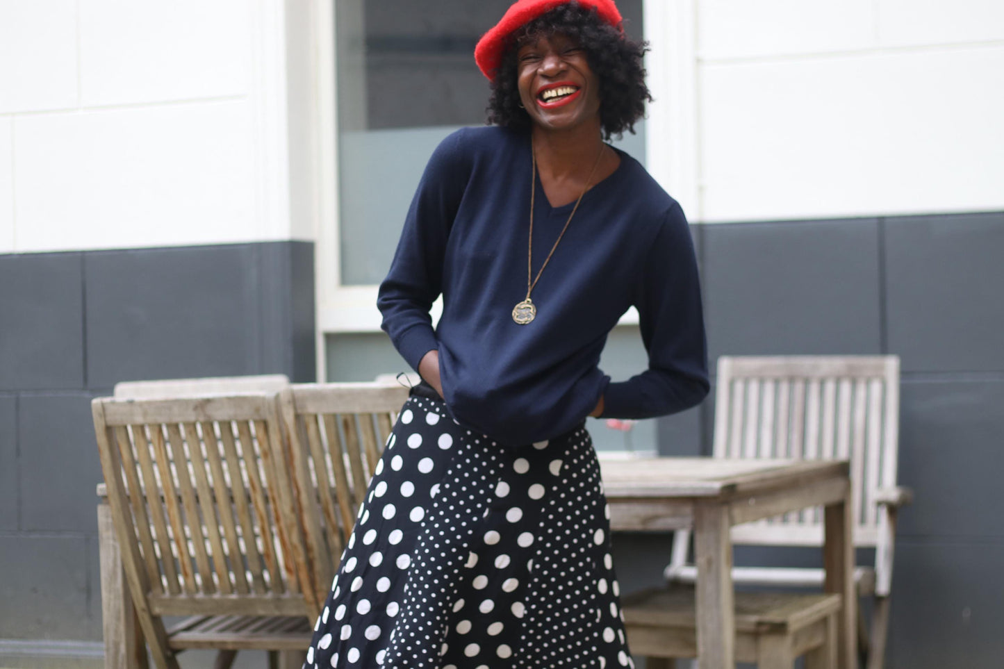 y2k Apriori Skirt| Vintage Polka Dot Skirt| Black and white Midi Skirt