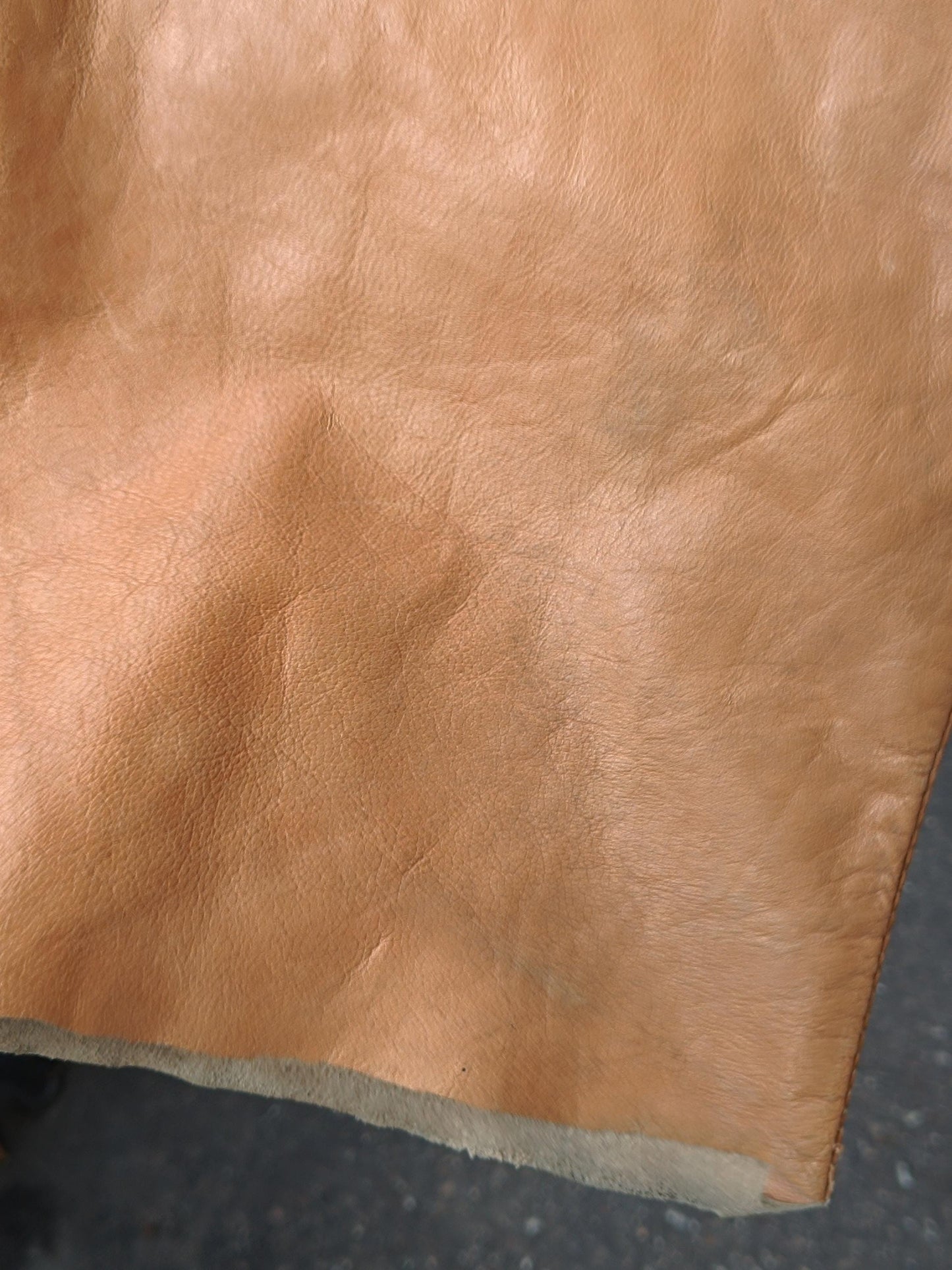 Vintage Genuine Leather Trousers | y2k H&M Brown Leather Pants| Minimalist Women's Leather Trousers