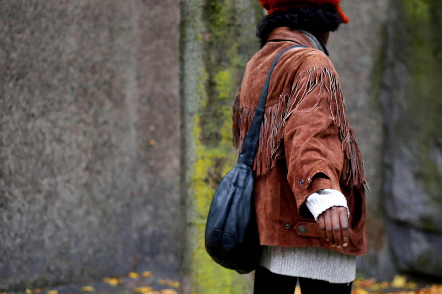 Byrnes and Baker Suede Jacket| Vintage Brown Cowgirl Jacket| 80s Tasseled Western Unisex Coat| Americana Navajo Inspired Winter Coat