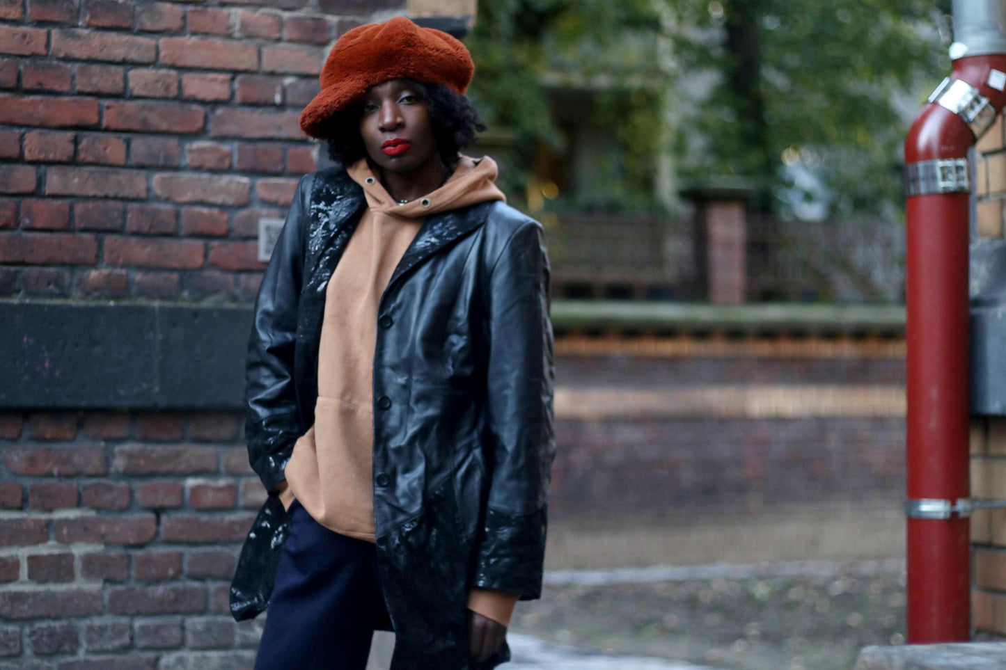 80s leather Jacket | Women's Embellished Leather Jacket