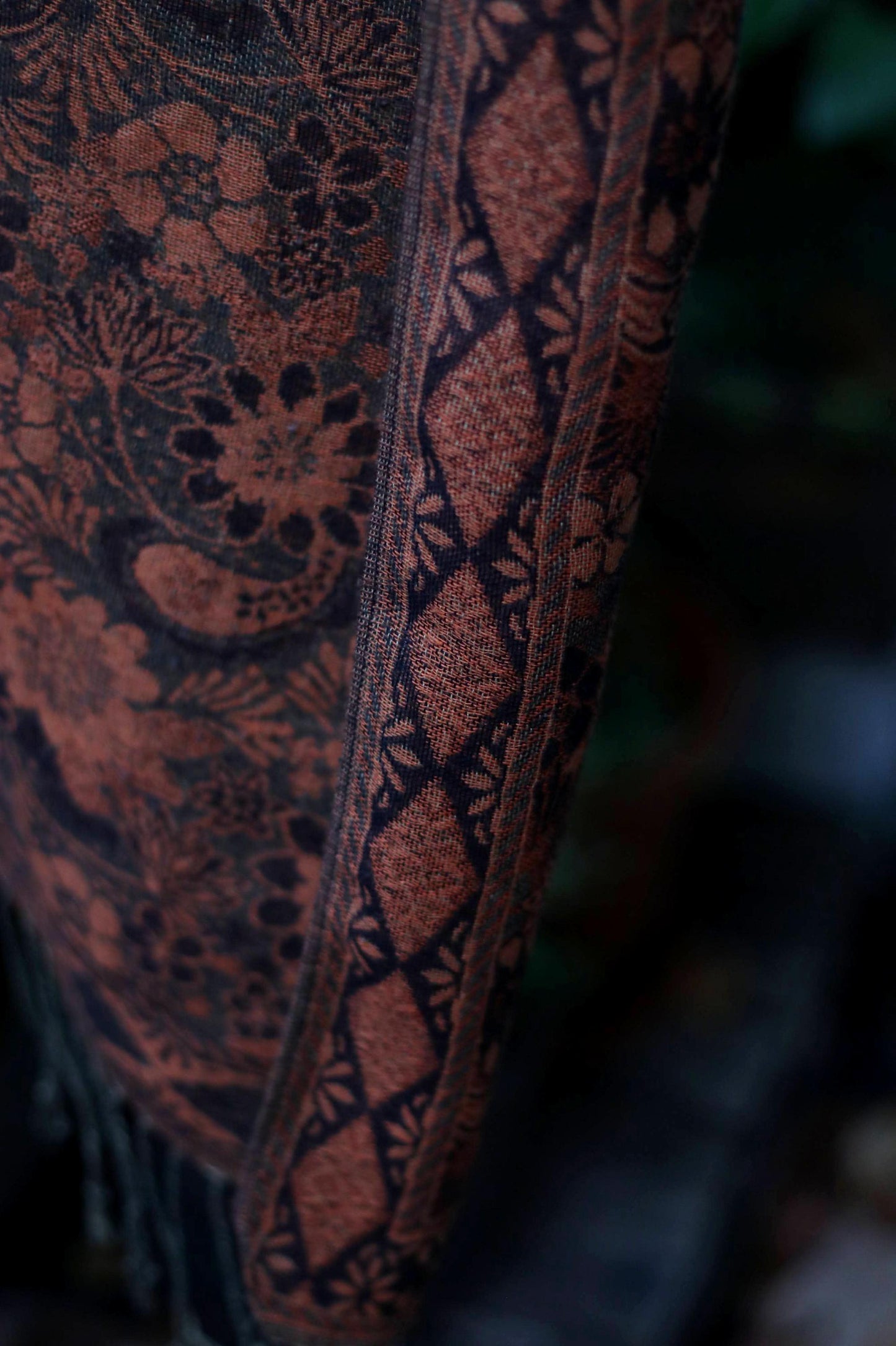 90s Boho Scarf| Vintage lightweight Scarf with Paisley Print| Maximalist Accessory