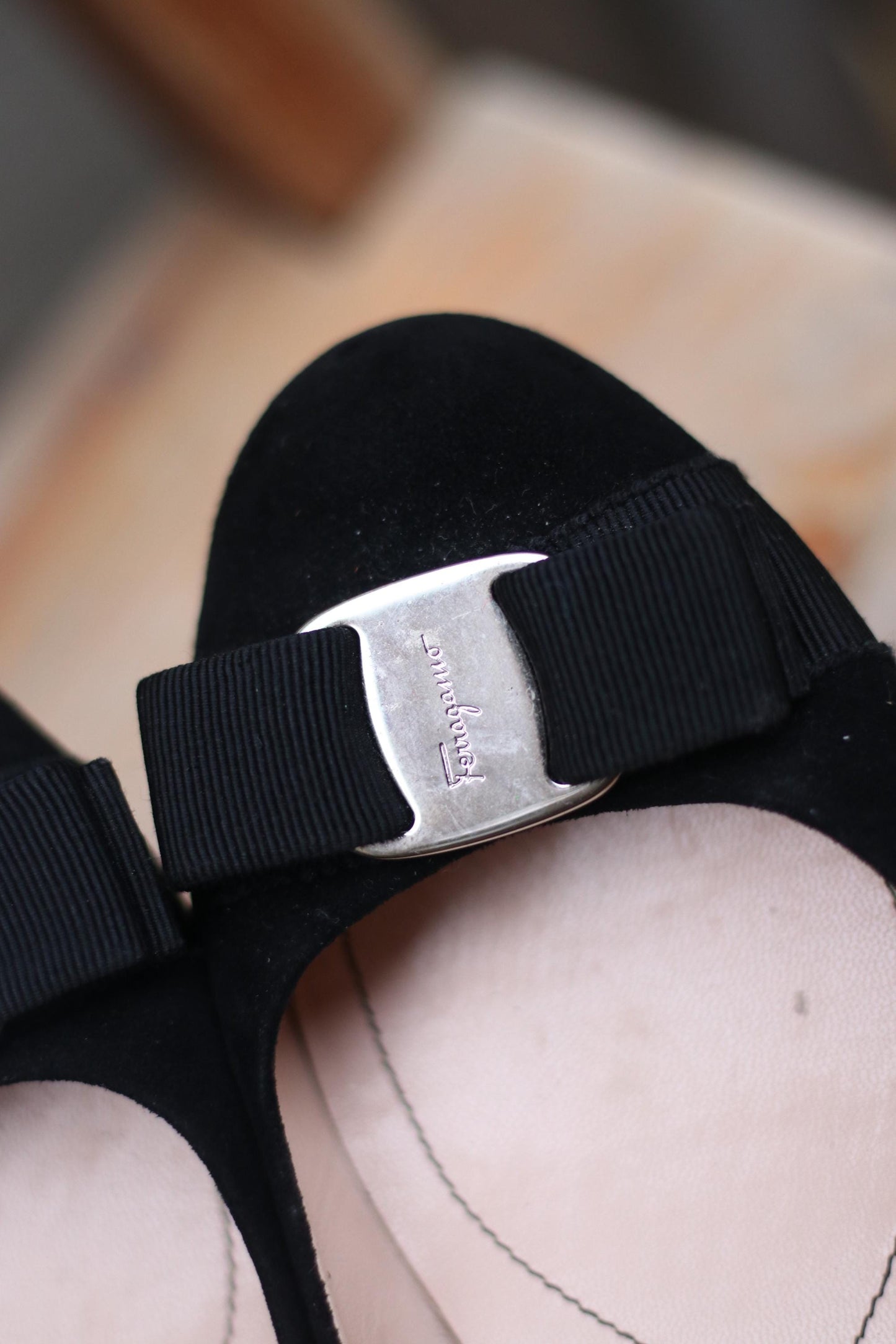 Vintage Salvatore Ferragamo Vintage Ballerinas| y2k Minimalist Chic Women's Ballet Flats | Minimalist Everyday Chic Flats
