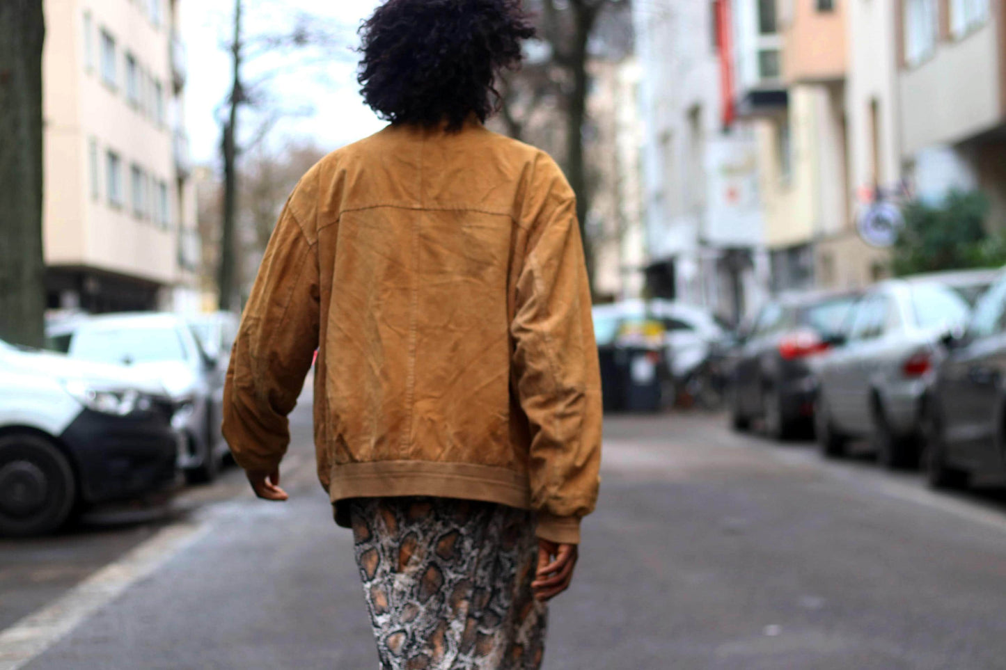 90s Giorgio Suede Bomber Jacket| Vintage Genuine Unisex Leather Bomber | Brown Minimalist Jacket S-M
