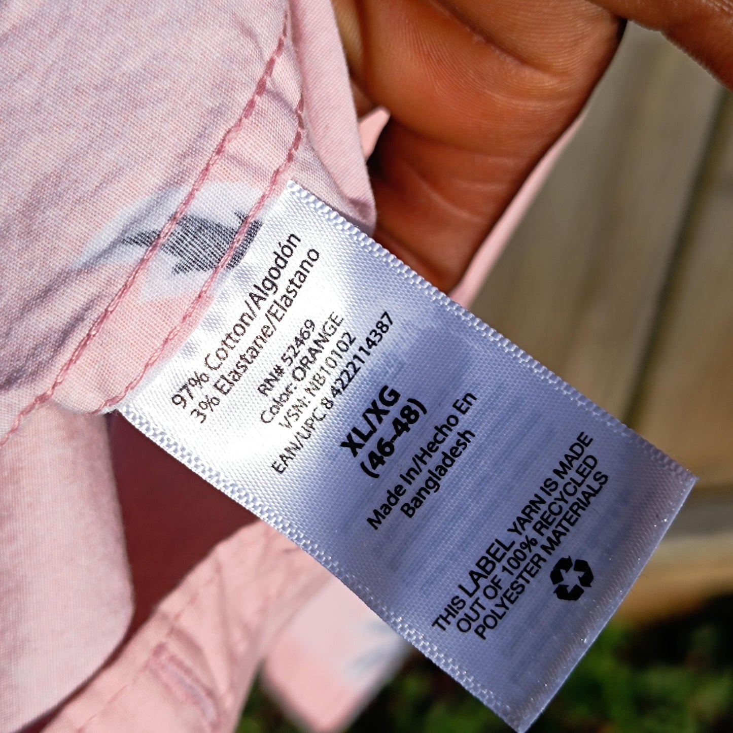 Vintage Pink Palm Tree Shirt | 90s No Boundaries Relaxed Fit Tropical Button-Up | Lightweight Summer Vacation Shirt