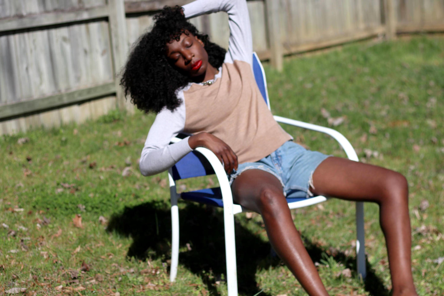 Y2K Merino Wool Sweater | Vintage Banana Republic Knit | Women's Colorblock Crewneck Pullover | Beige Gray Soft Wool Minimalist Top