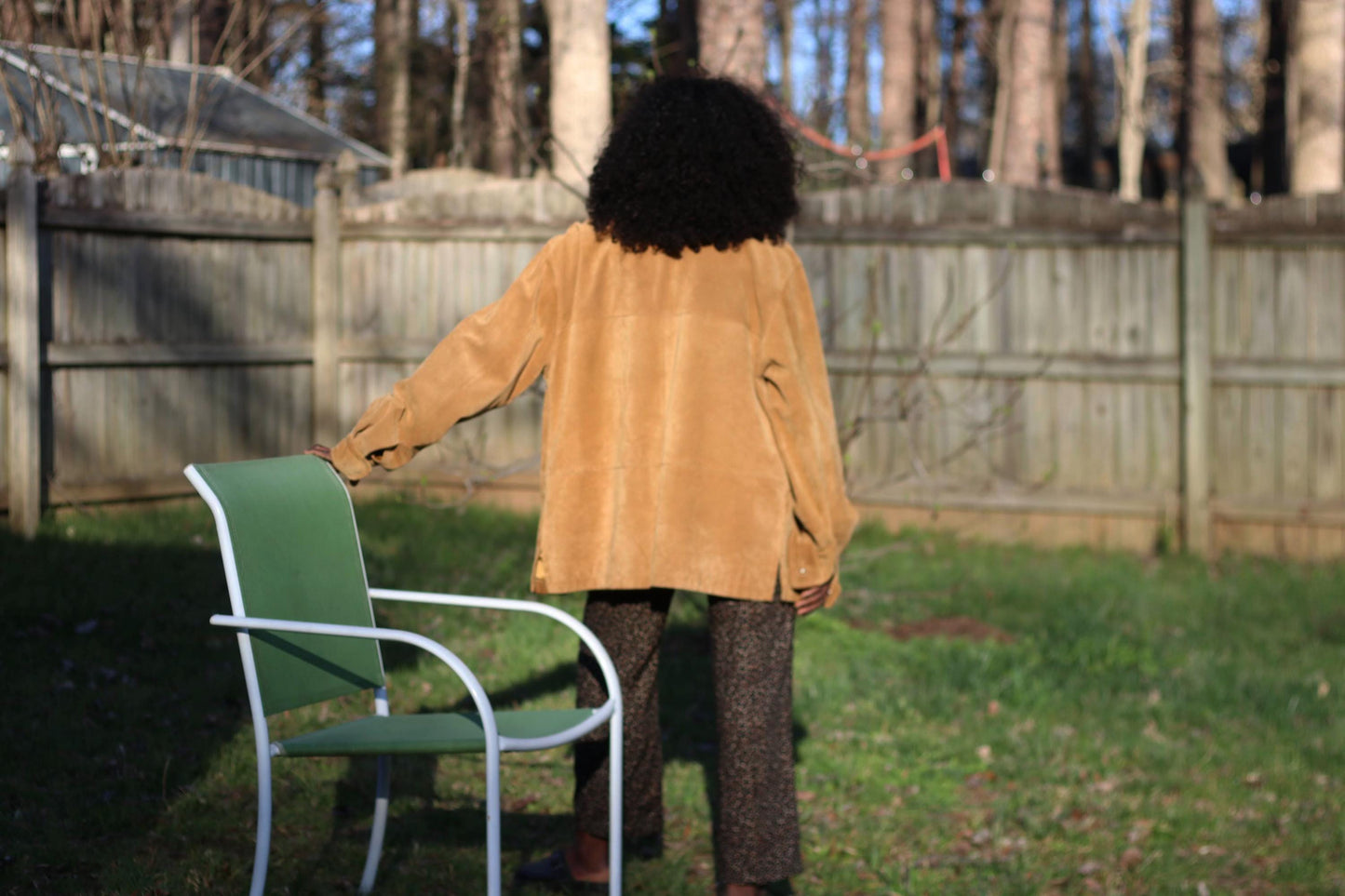 Vintage Suede Jacket | 90s Women's Caramel Brown Coat | Oversized Buttery Soft Leather Design | Minimalist Classic Outerwear |