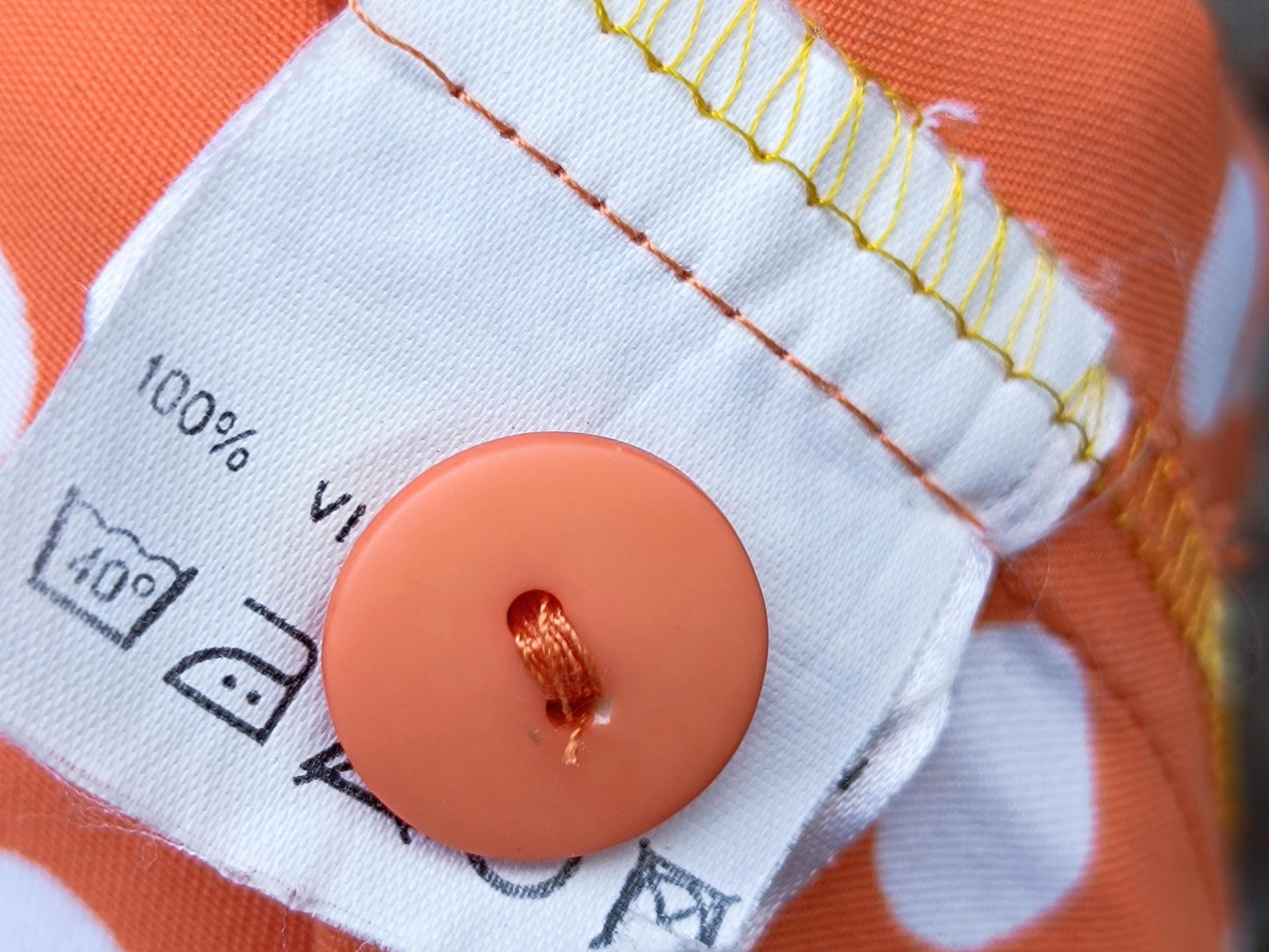 Chic French Flair 90s Polka Dotted Skirt| Orange Flirty Mini Skirt | Women's Flirty Style Summer Skirt