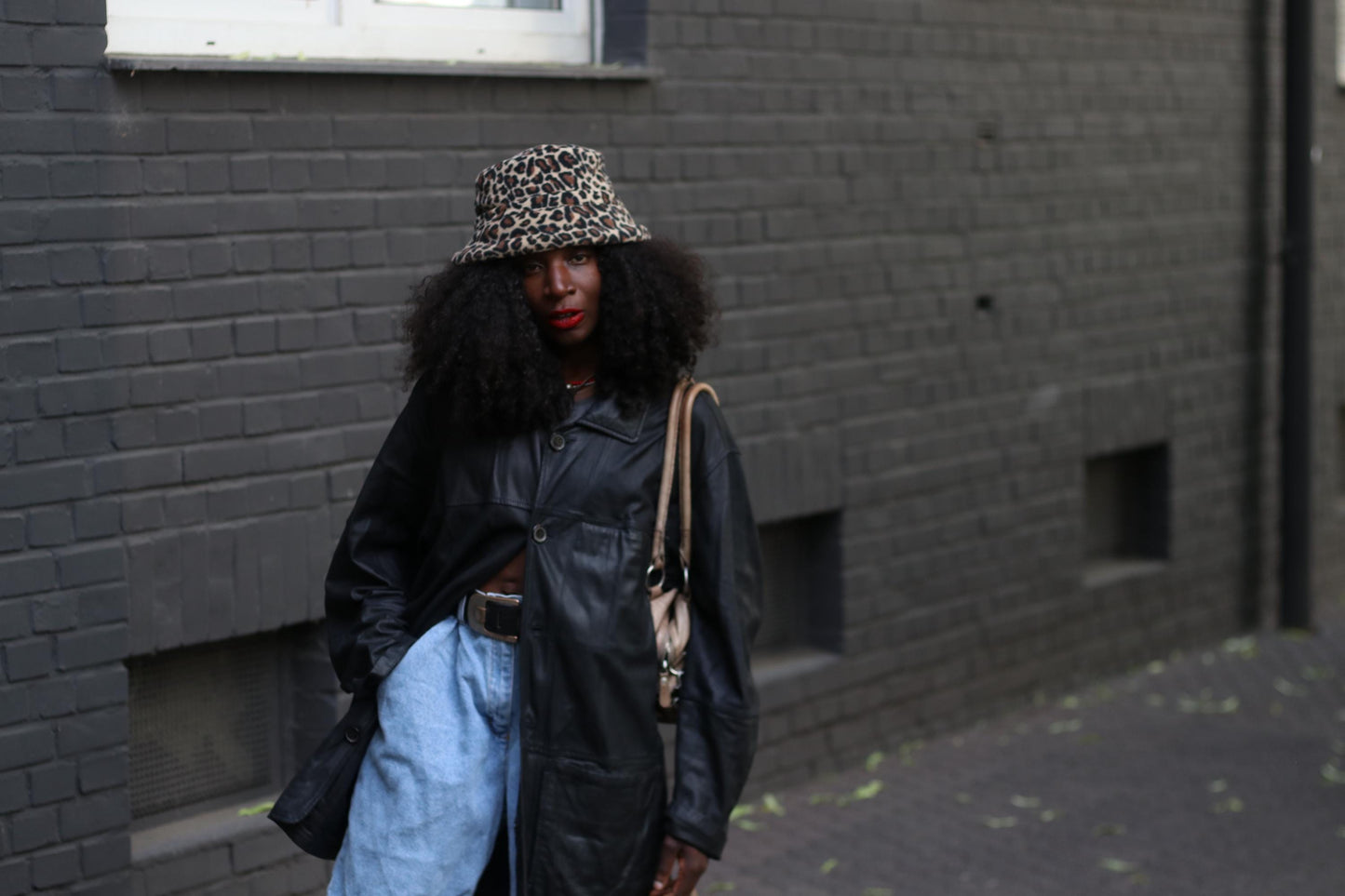 90s Vintage Oversized Leather Trench Coat| Retro Unisex Minimalist Distressed Moto Coat, Grunge Biker Y2K