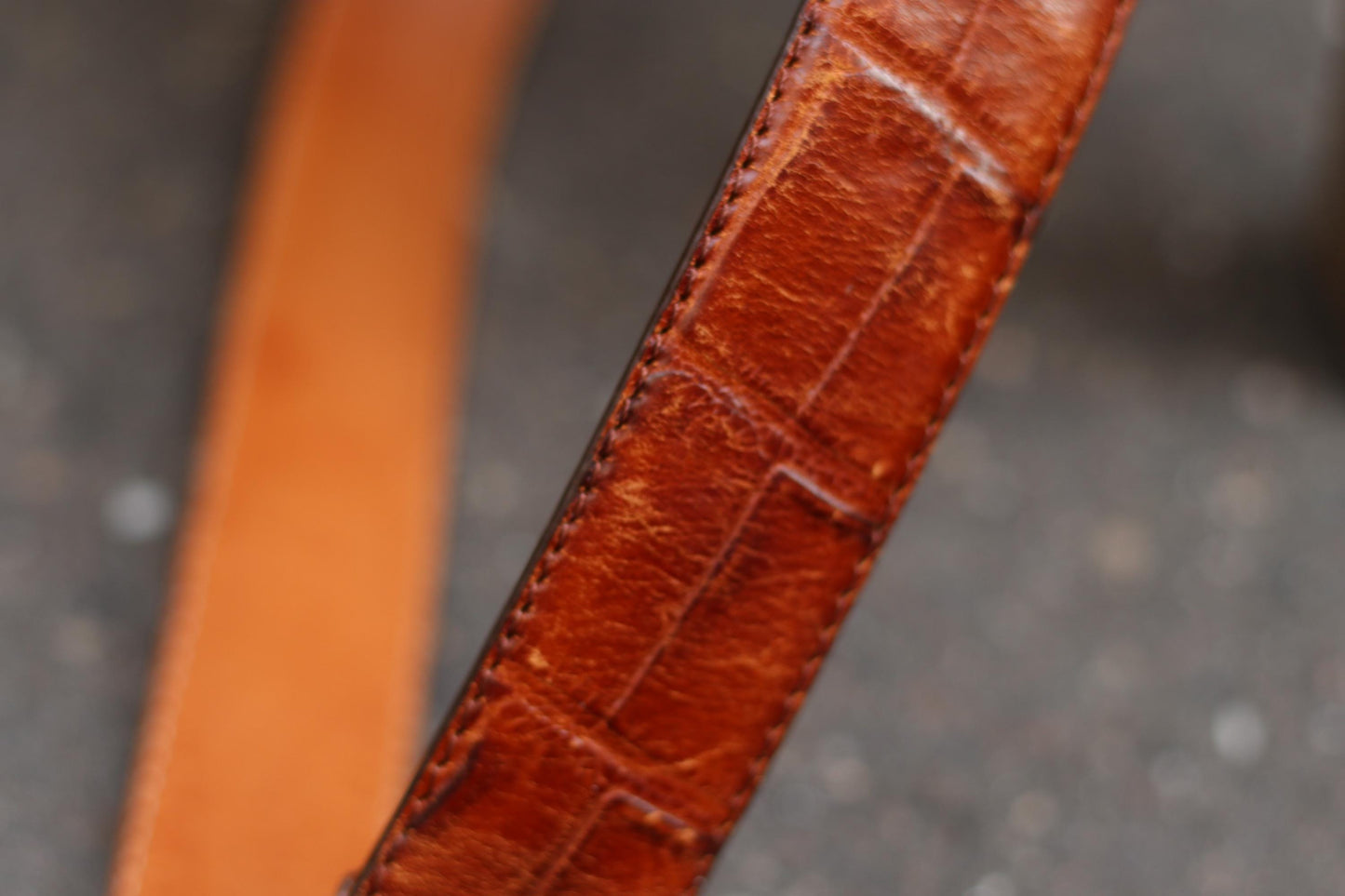 90s Brown Belt | Women's Vintage boho chic belt with Statement Buckle|