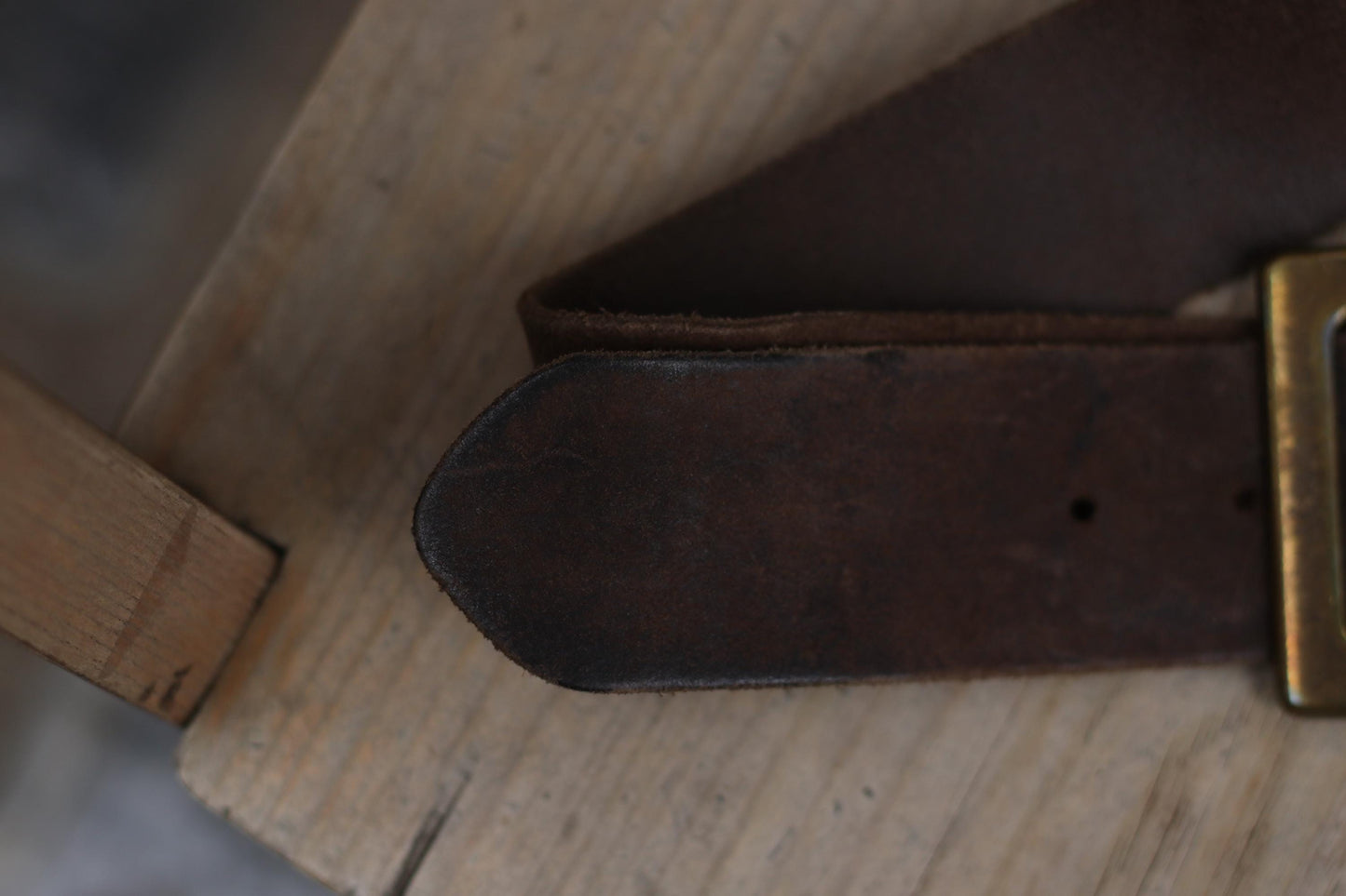 Vintage Brown Suede Belt | Wide Leather Waist Belt with Gold Square Buckle | 70s Western Boho Style |