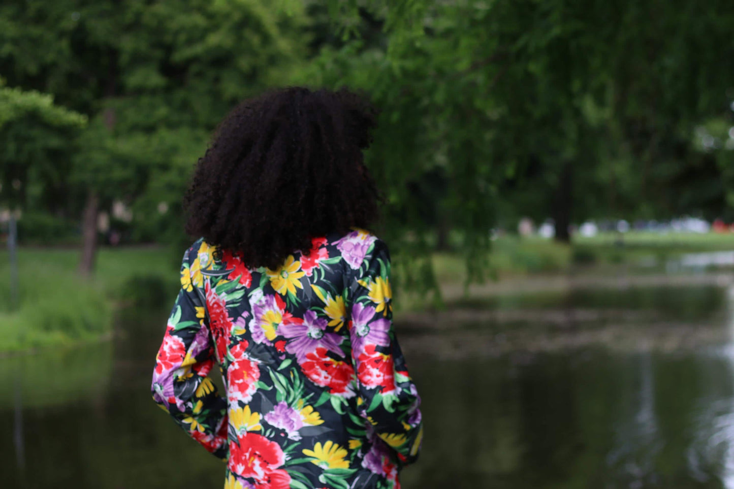 Vintage 90s Floral Blazer| Oversized Tropical Jacket| Vibrant Resort Wear, Dark Academia Aesthetic