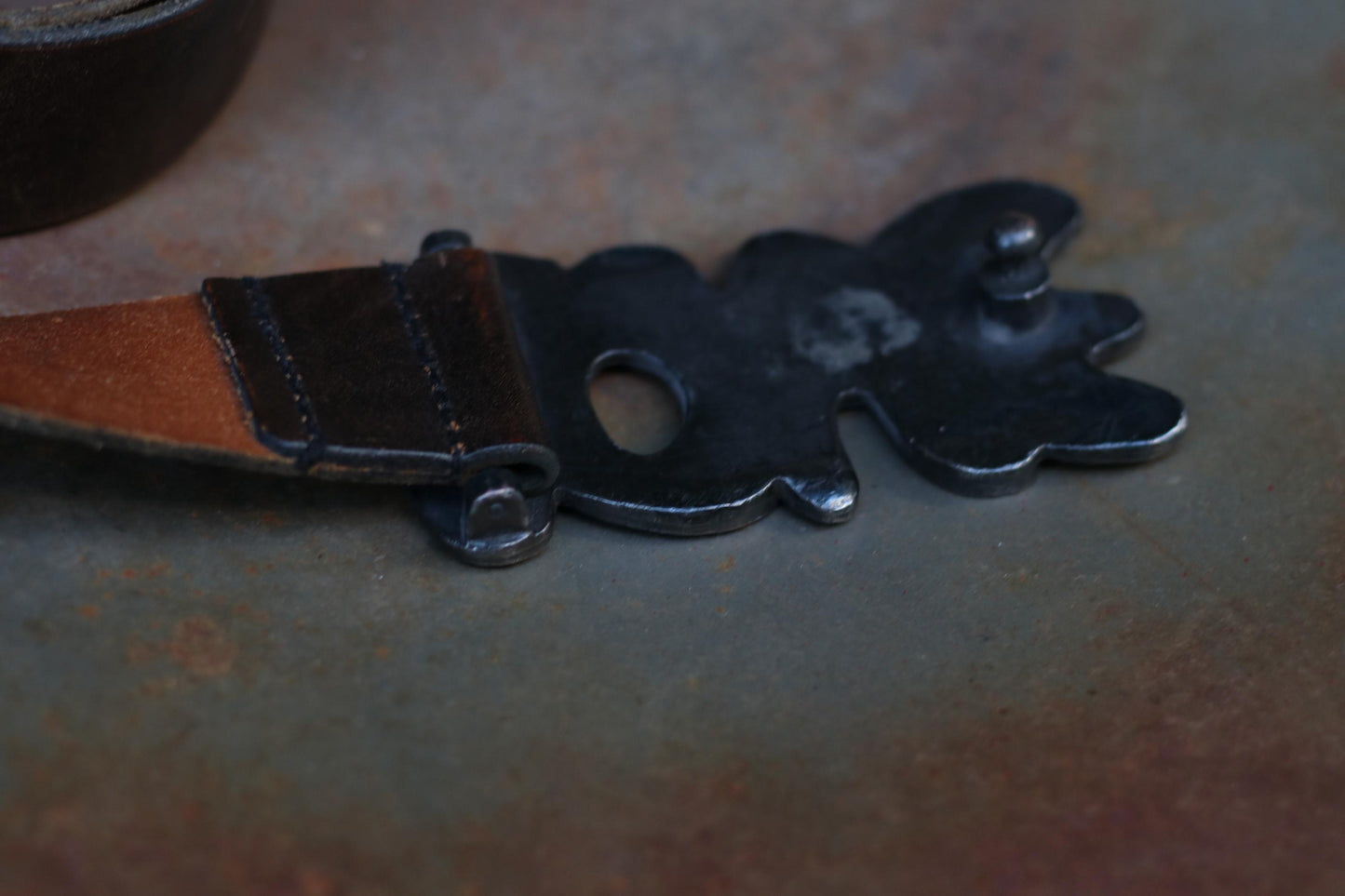 Vintage Love Belt Buckle, Distressed Leather Belt, Boho Hippie Accessory, Rustic Western Waist Belt, Unique Statement Piece