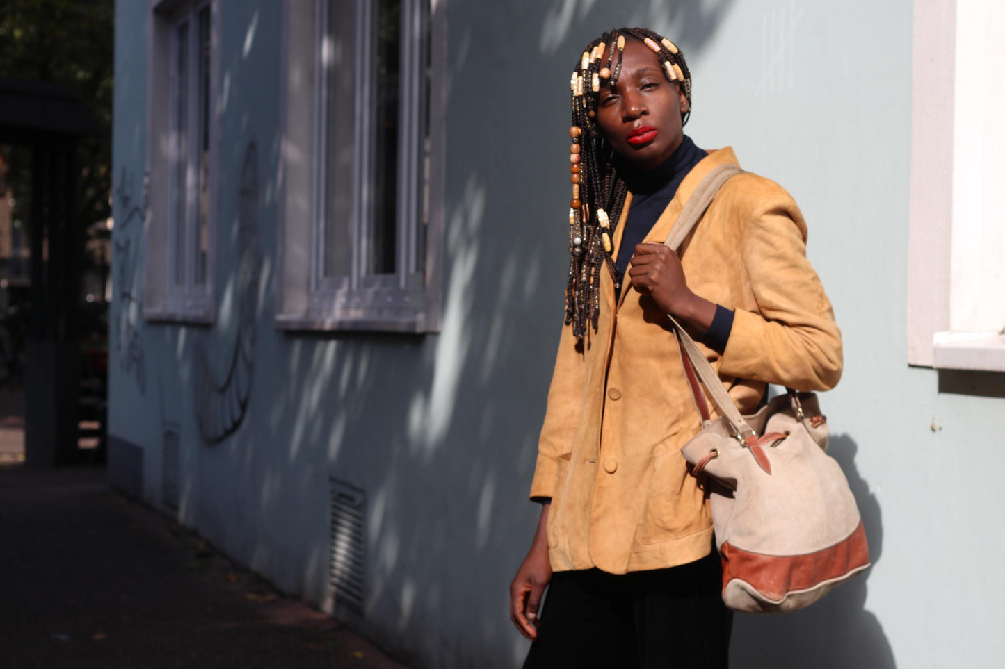 Vintage Suede Jacket, 90s Leather Blazer, Oversized Suede Coat, Unisex