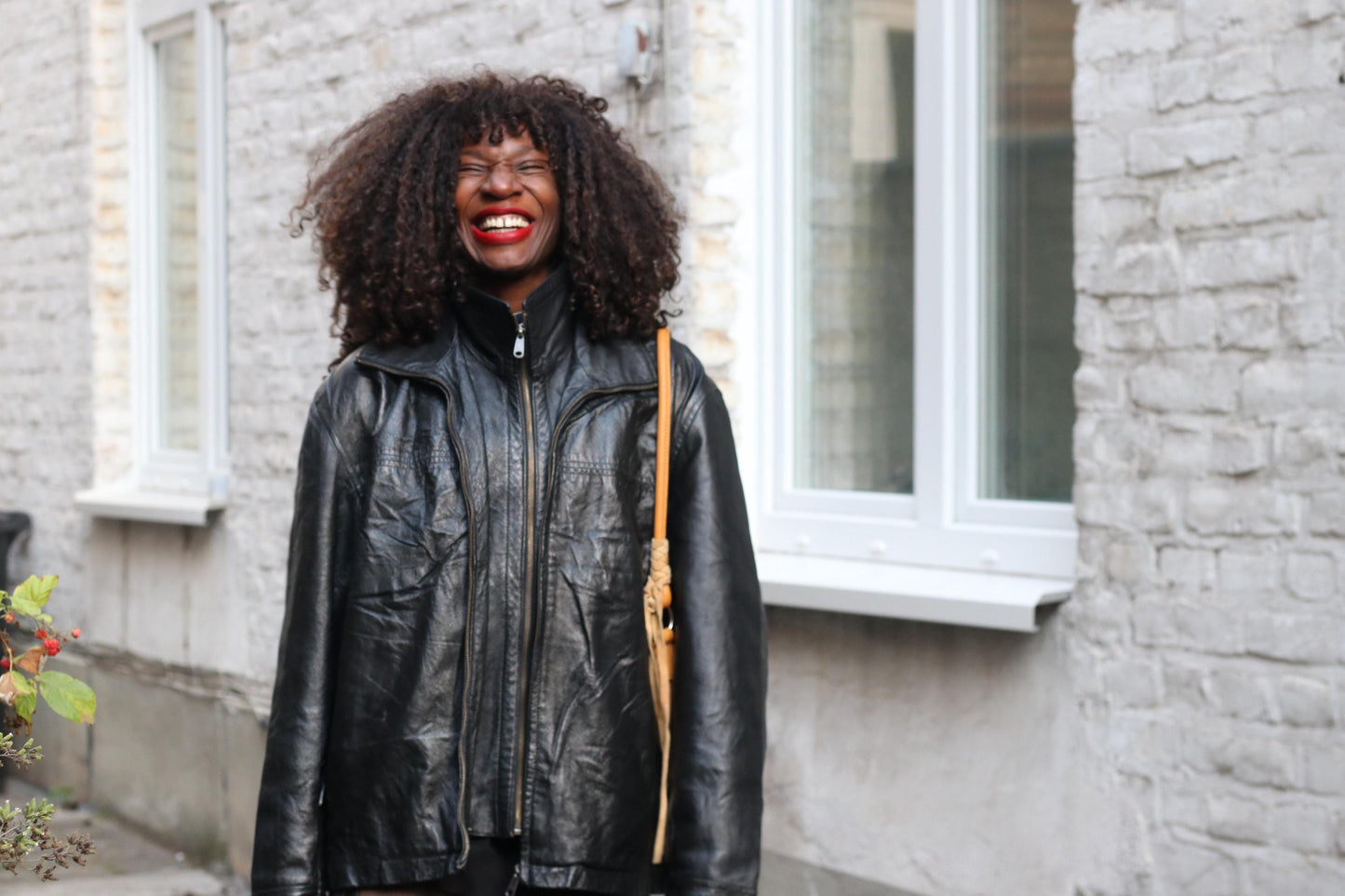 Vintage Jack's Highlevel Black Leather Jacket | Unisex Oversized 90s Pigskin Bomber L