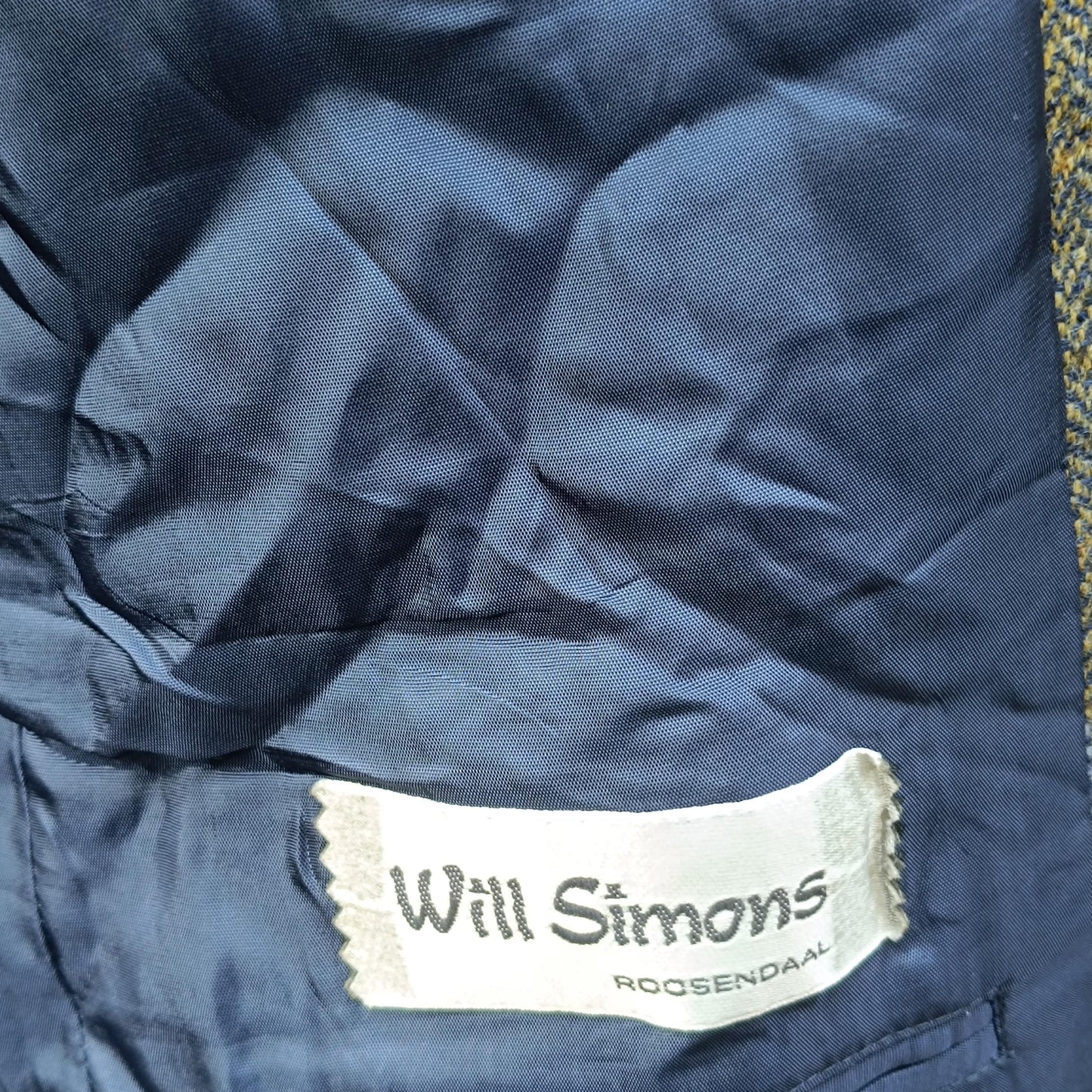 Vintage Wool Alpaca Check Blazer | Oversized 90s Plaid Jacket