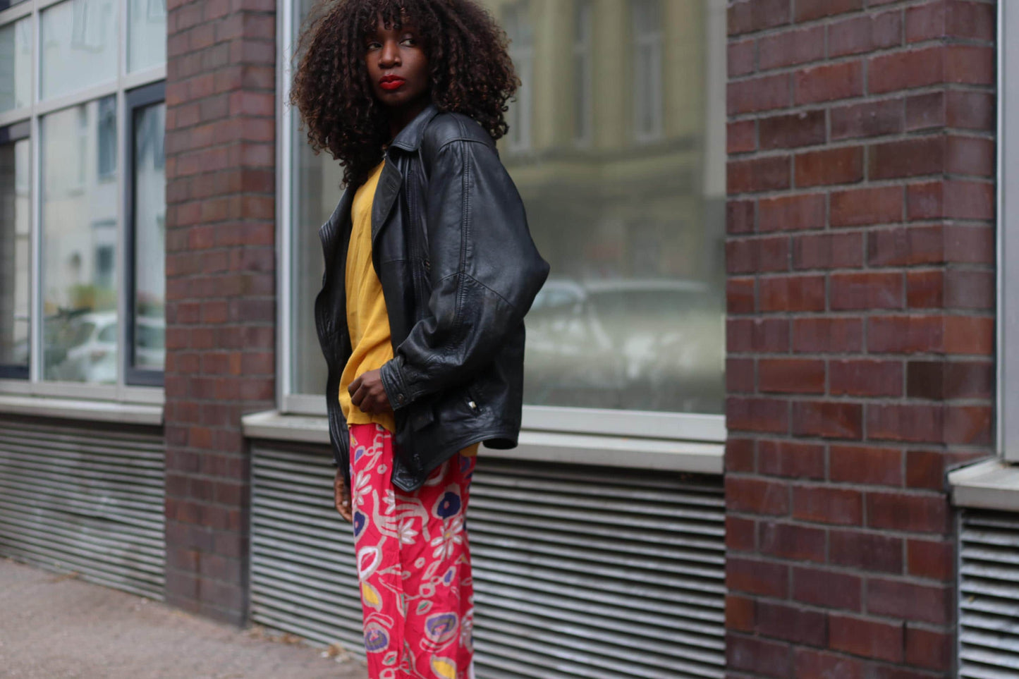 Vintage Pink Floral Trousers| Boho Summer Elasticated High Waist Wide Leg Pants Relaxed Fit