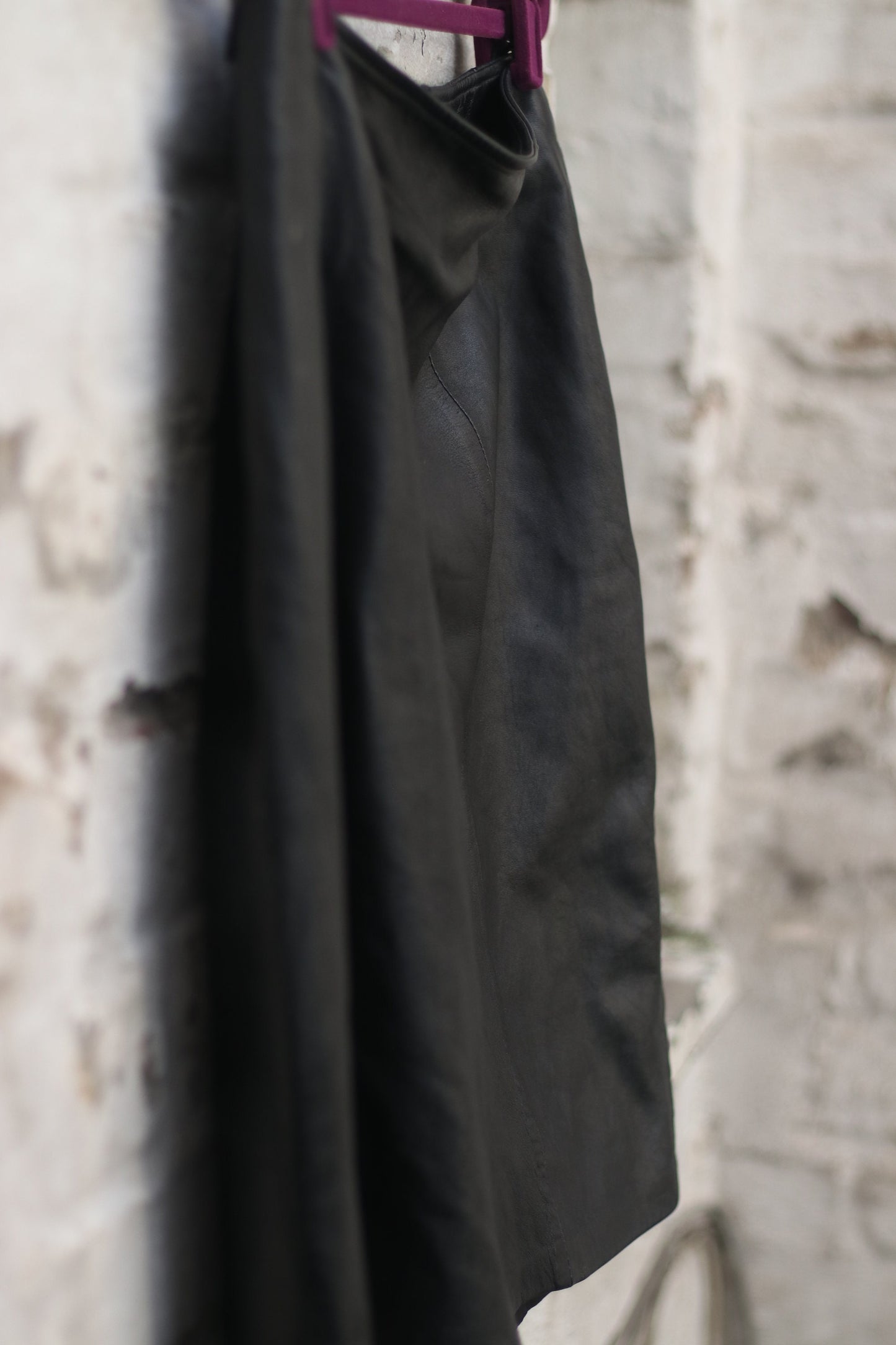 Vintage 90s Craft and Burrows Black Mini Skirt Size Medium to Large