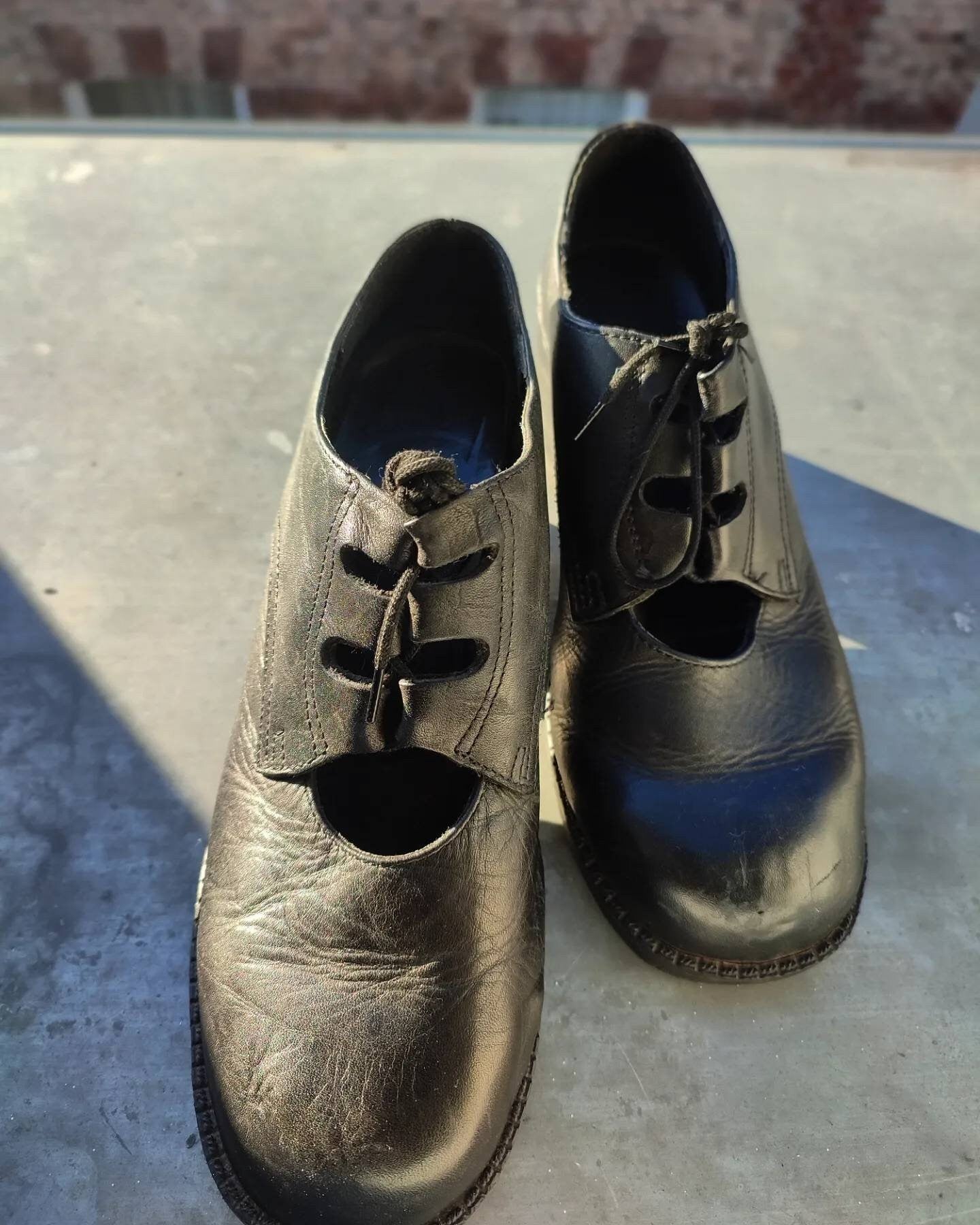90s Leather Mary Janes| Vintage black platform heeled shoes| Grunge inspired black shoe boots