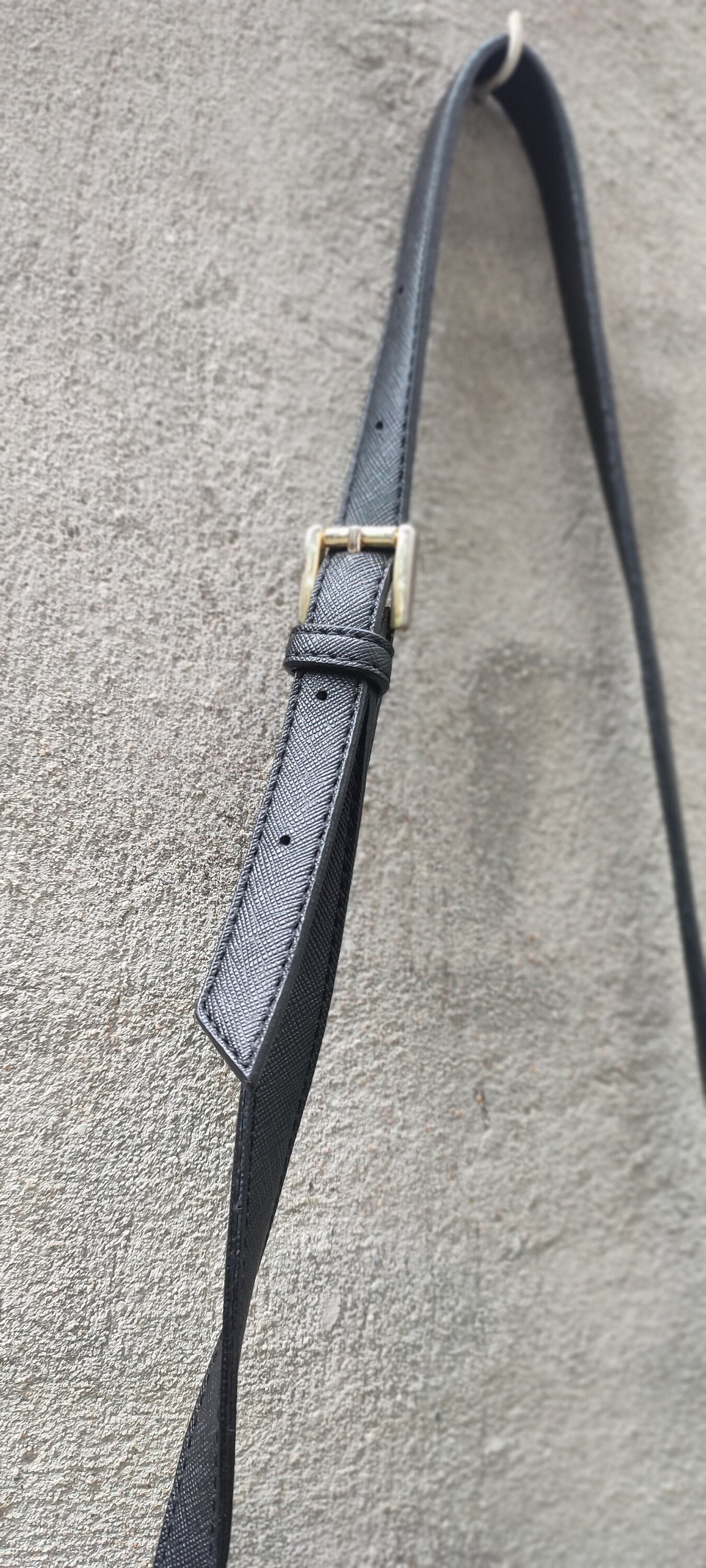 Vintage Pierre Cardin Black Handbag | 80s shoulder bag