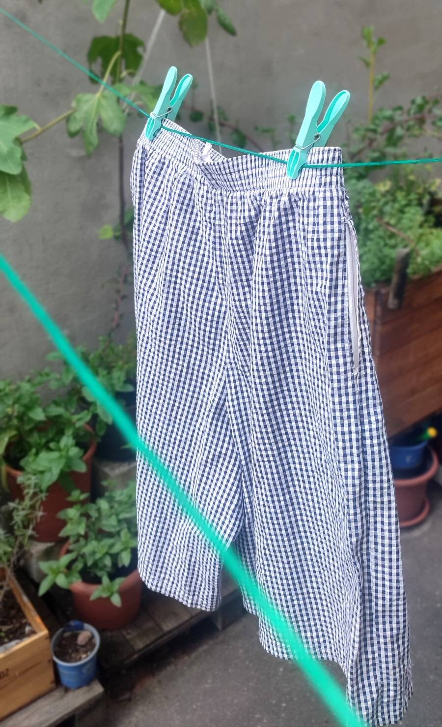 90s Checkered Summer Shorts | Vintage Black and White Shorts