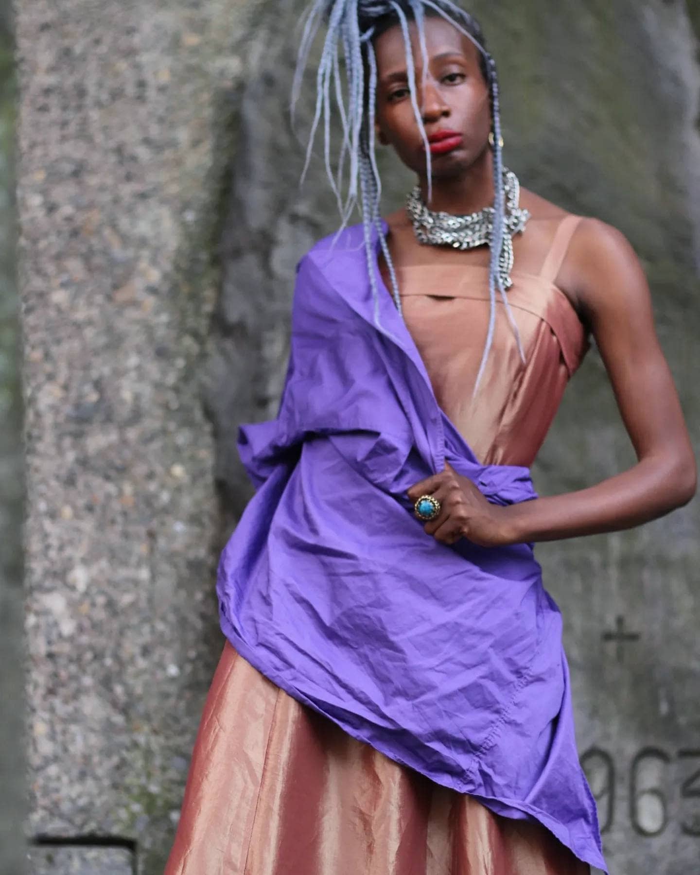 90s Metallic Prom Dress| Vintage Spaghetti strap lame optic statement dress