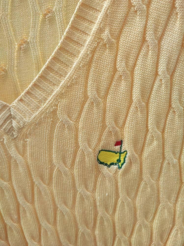 80s Bobby Jones Vest| Vintage Knitted Sweater Vest |Vintage Cable Knit Sleeveless Vest| Preppy Collegiate Vest | Vintage Unisex Vest