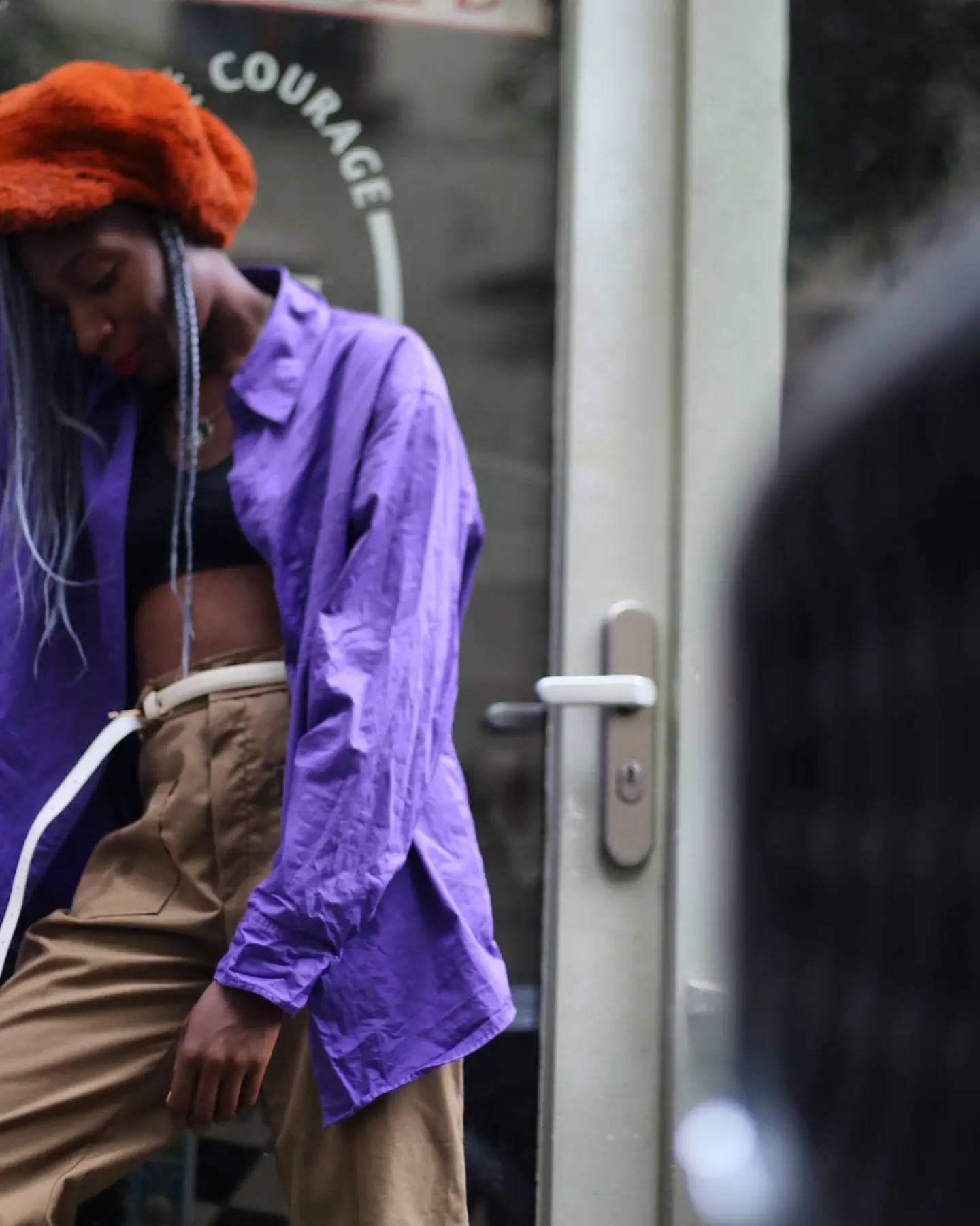 70s brown trousers| Vintage highwaisted with statement pockets