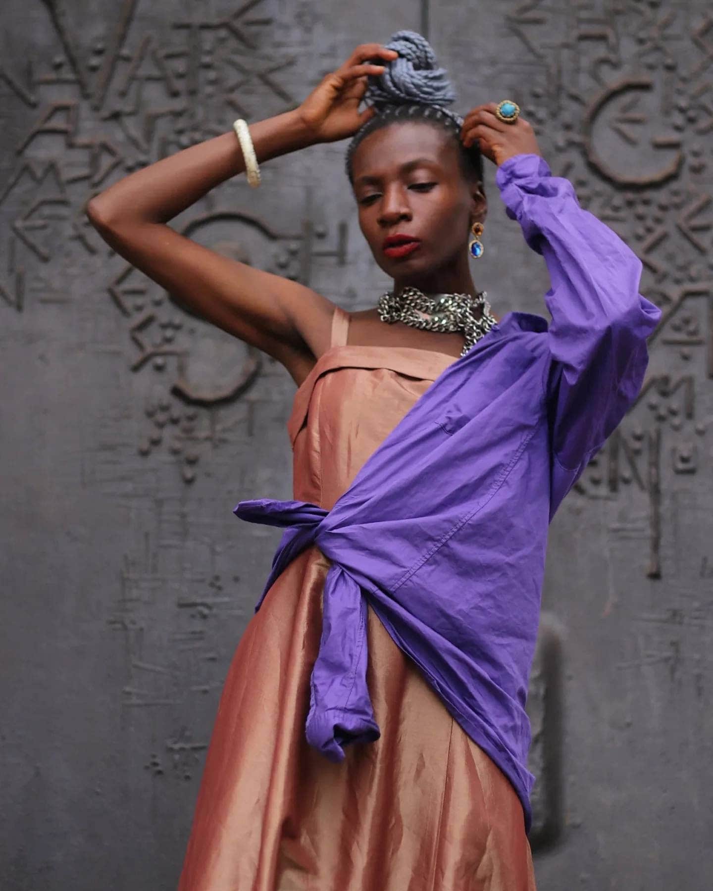 90s Metallic Prom Dress| Vintage Spaghetti strap lame optic