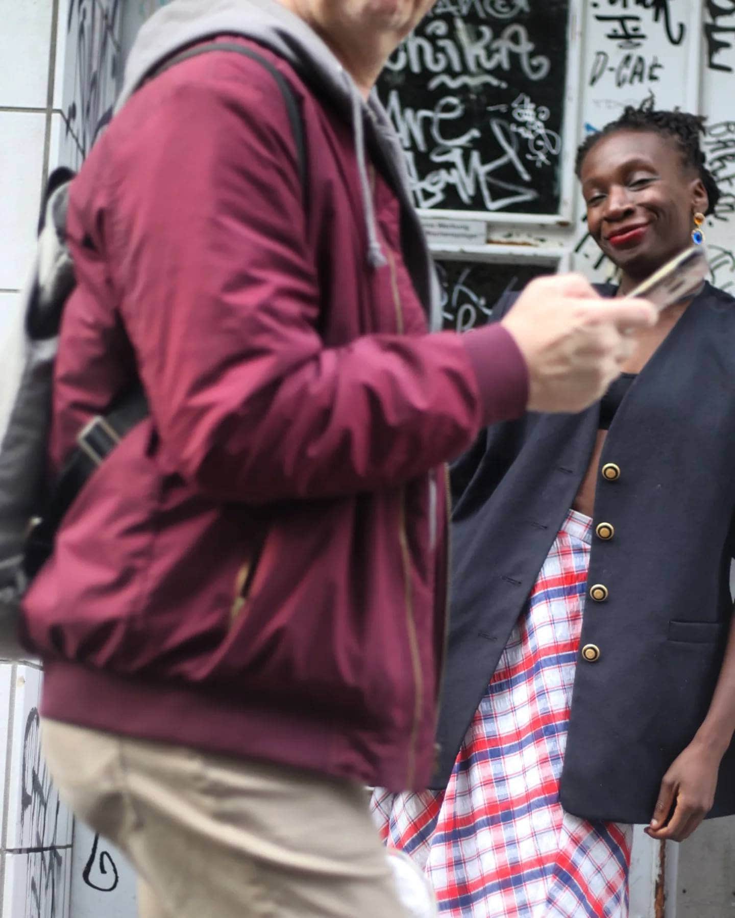 90s Plaid Maxi Skirt | Vintage checkered grunge inspired skirt
