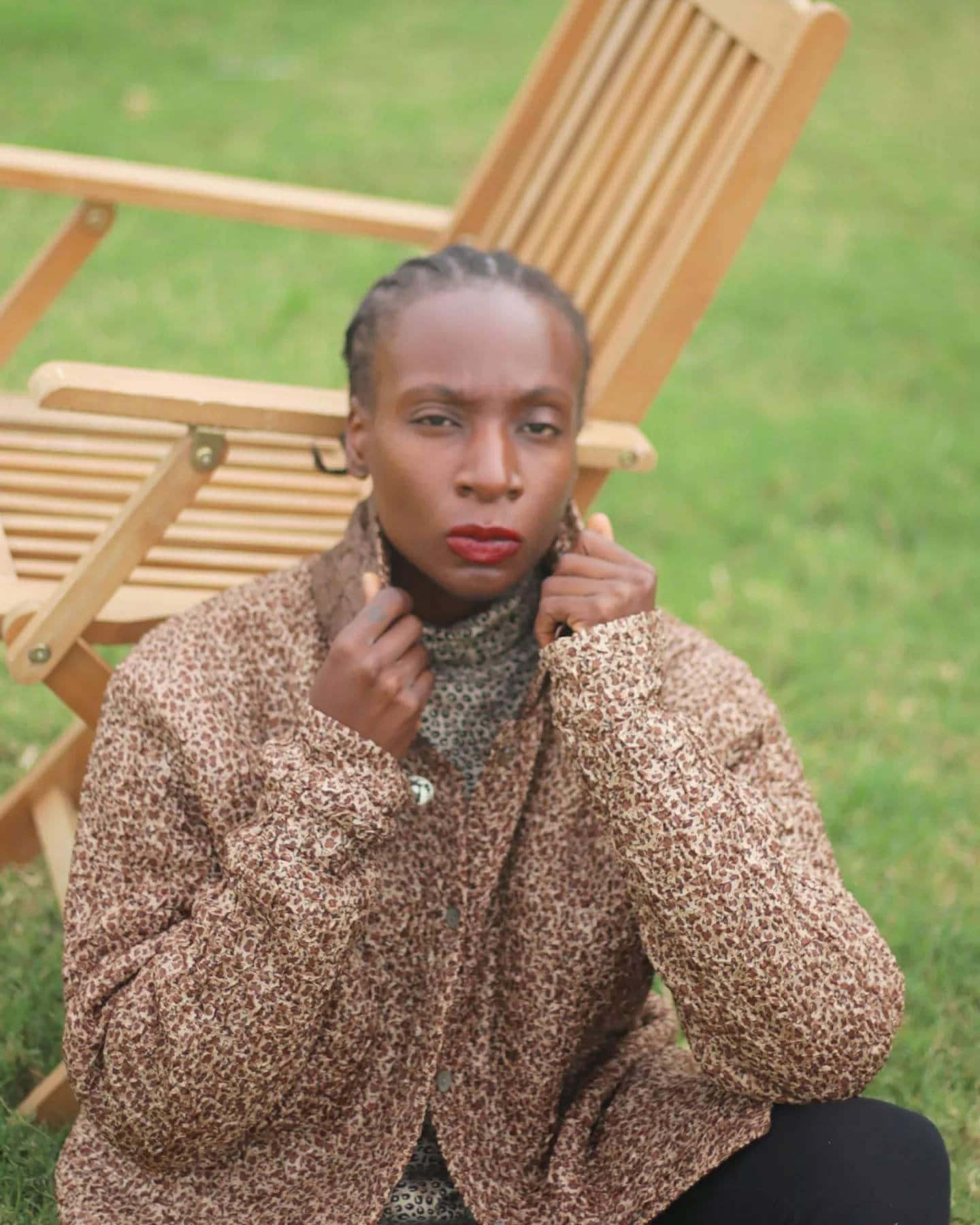 Vintage Marisol Animal Print Textured Jacket | Y2K Leo print light coat | Long sleeved Maximalist textured coat