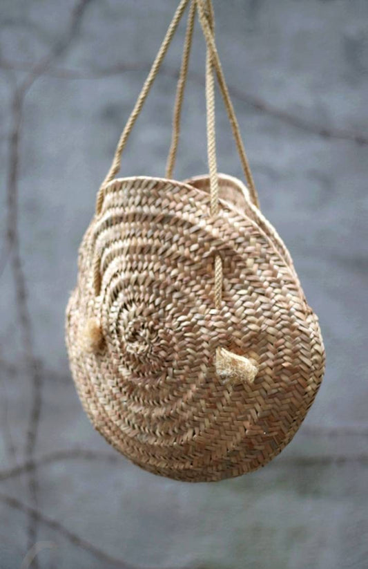 Vintage woven light brown bag| 90s country inspired chic summer shoulder bag| raffia market inspired bag