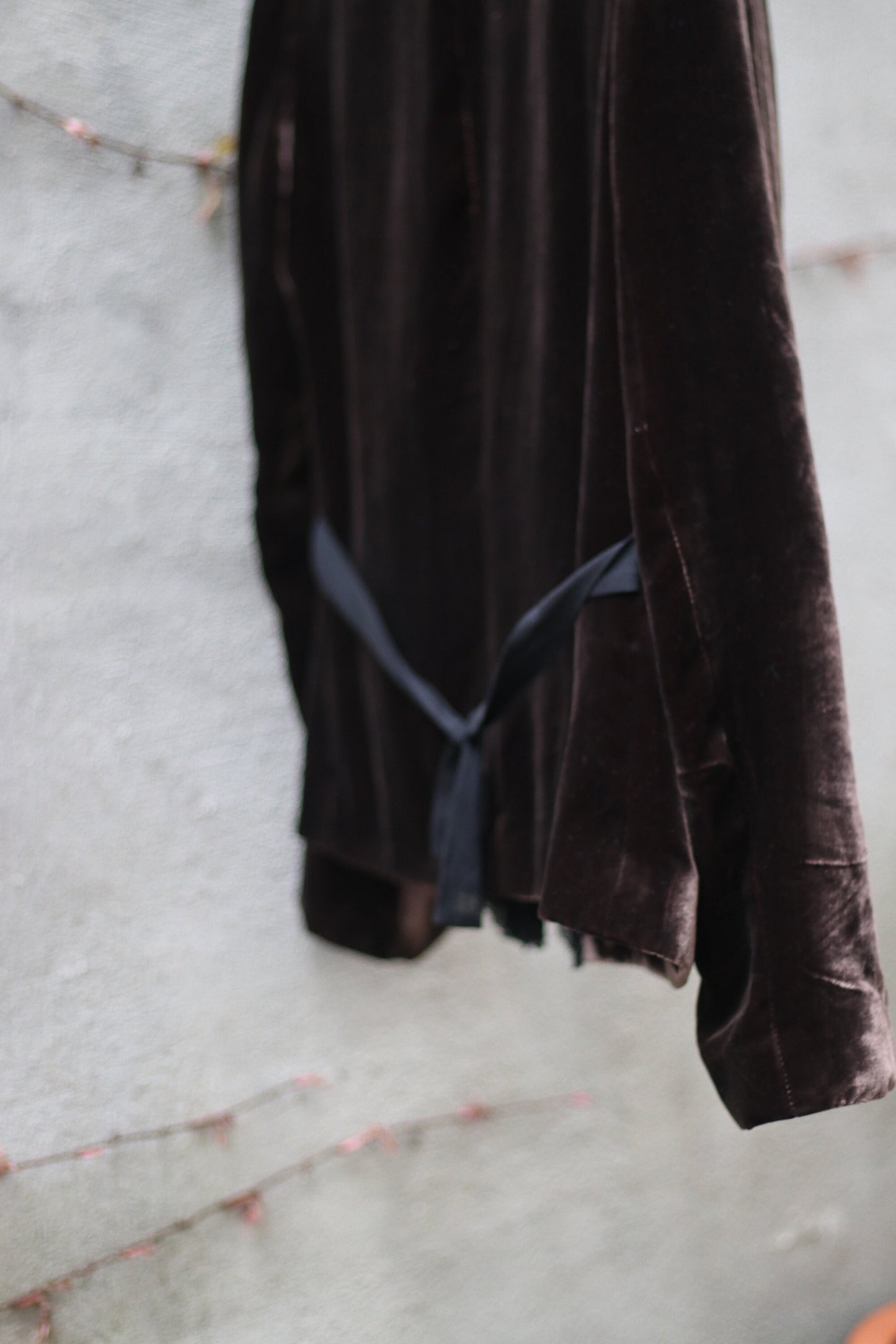 9os Donna Karen NY Opulent Blouse| Vintage brown light evening blazer