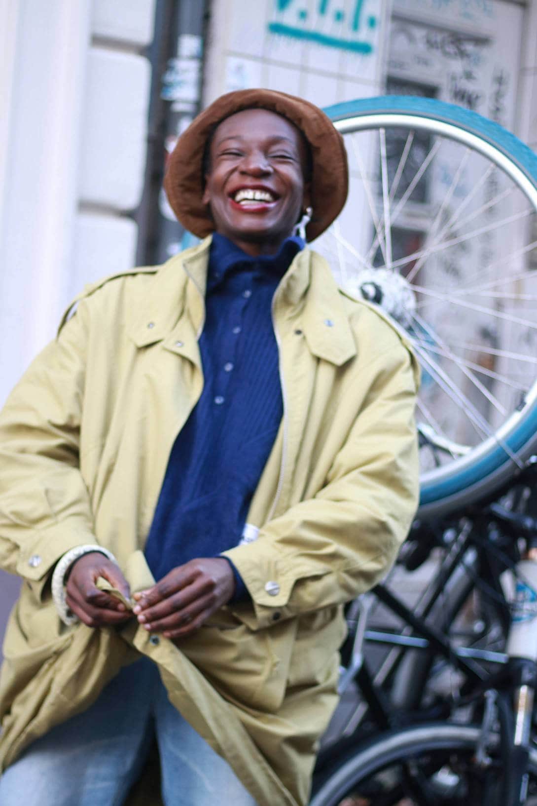 Vintage Basiano Light coat | y2K Minimalist light green jacket| Classic women's parka coat| Unisex streetwear jacket