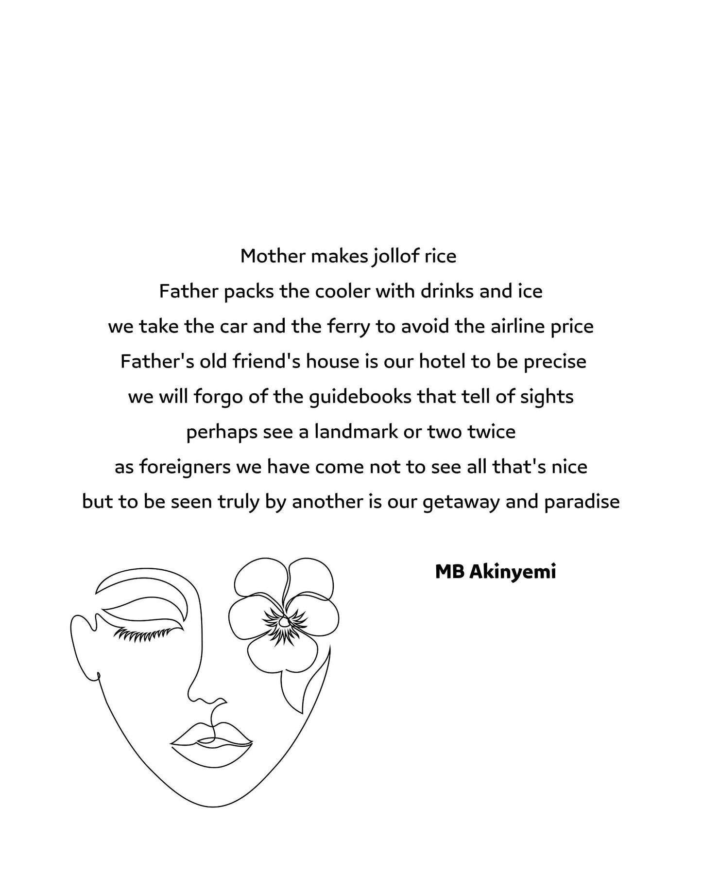 Original Poem on Immigrant Holiday |Wall Art| Printable Art | Rhyme about Nigerian| Gift for him Gift for her| Poetry Birthday Gift|