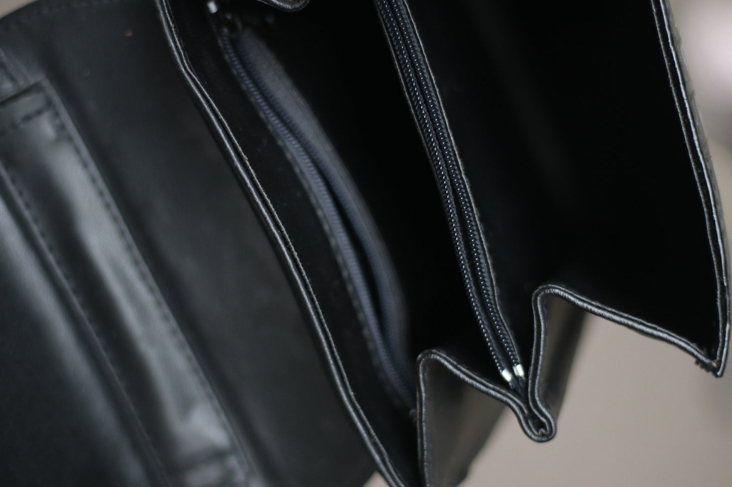 90s le Credi Bag| Vintage black Mini Bag| Embrossed leather and Suede Compact Bag | Minimalist classic textured bag