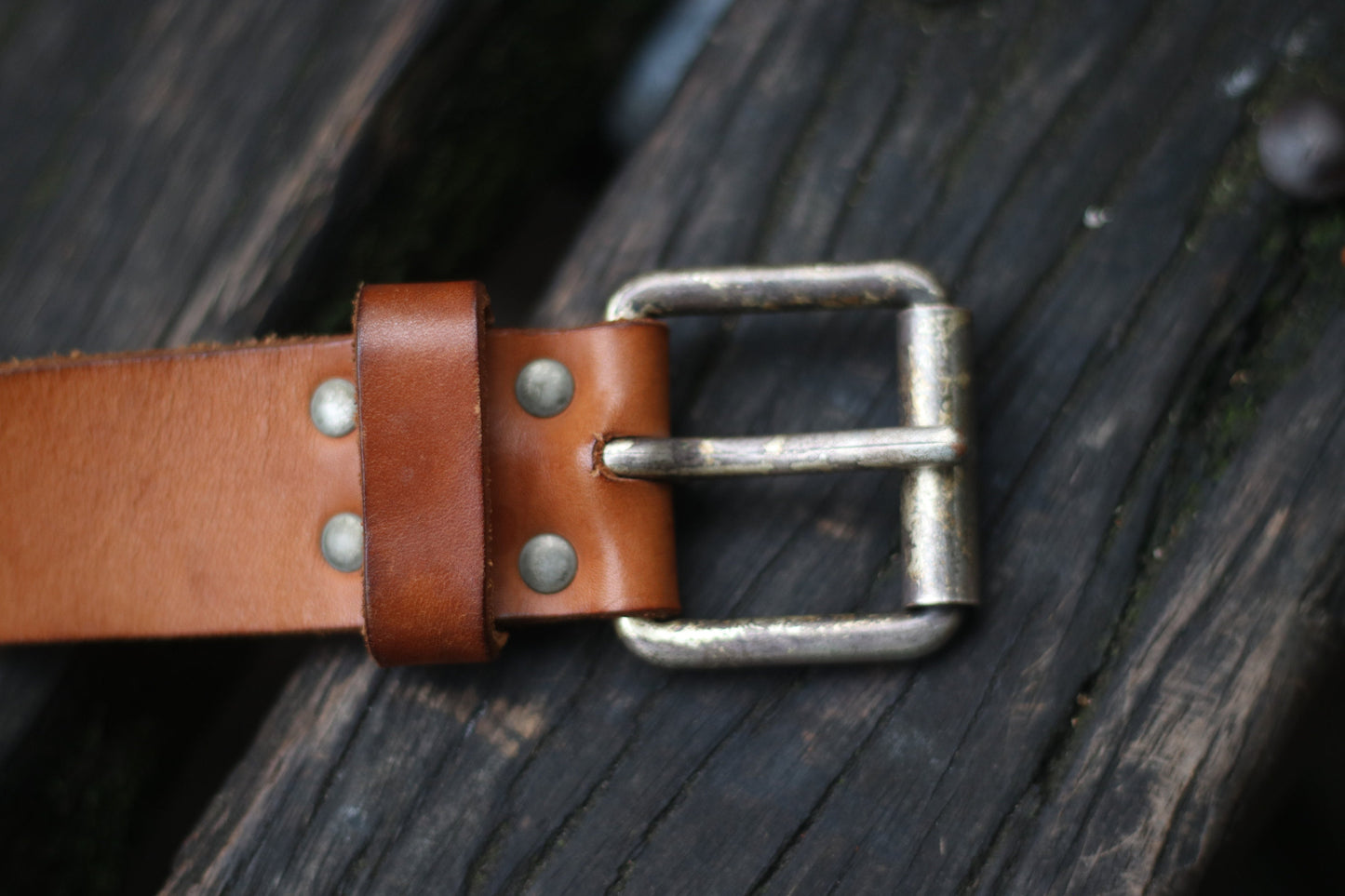 Vintage Original el cinto leather belt| Vintage minimalist brown classic belt| Capsule wardrobe design with silver colored buckle