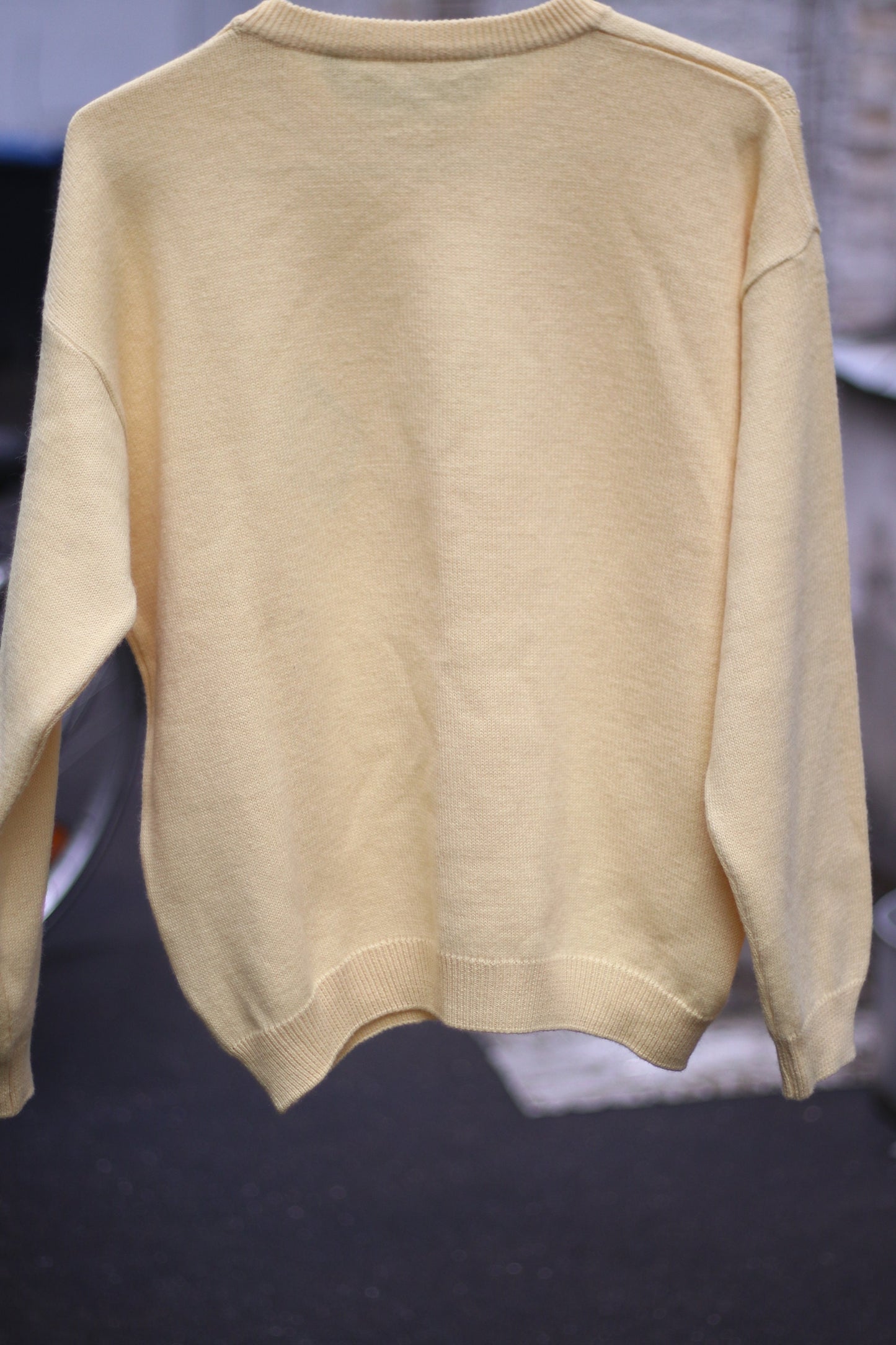 Vintage Frank Alex knit Sweater| 90s Woolen Winter Chic white sweater | Handknit long sleeved sweater