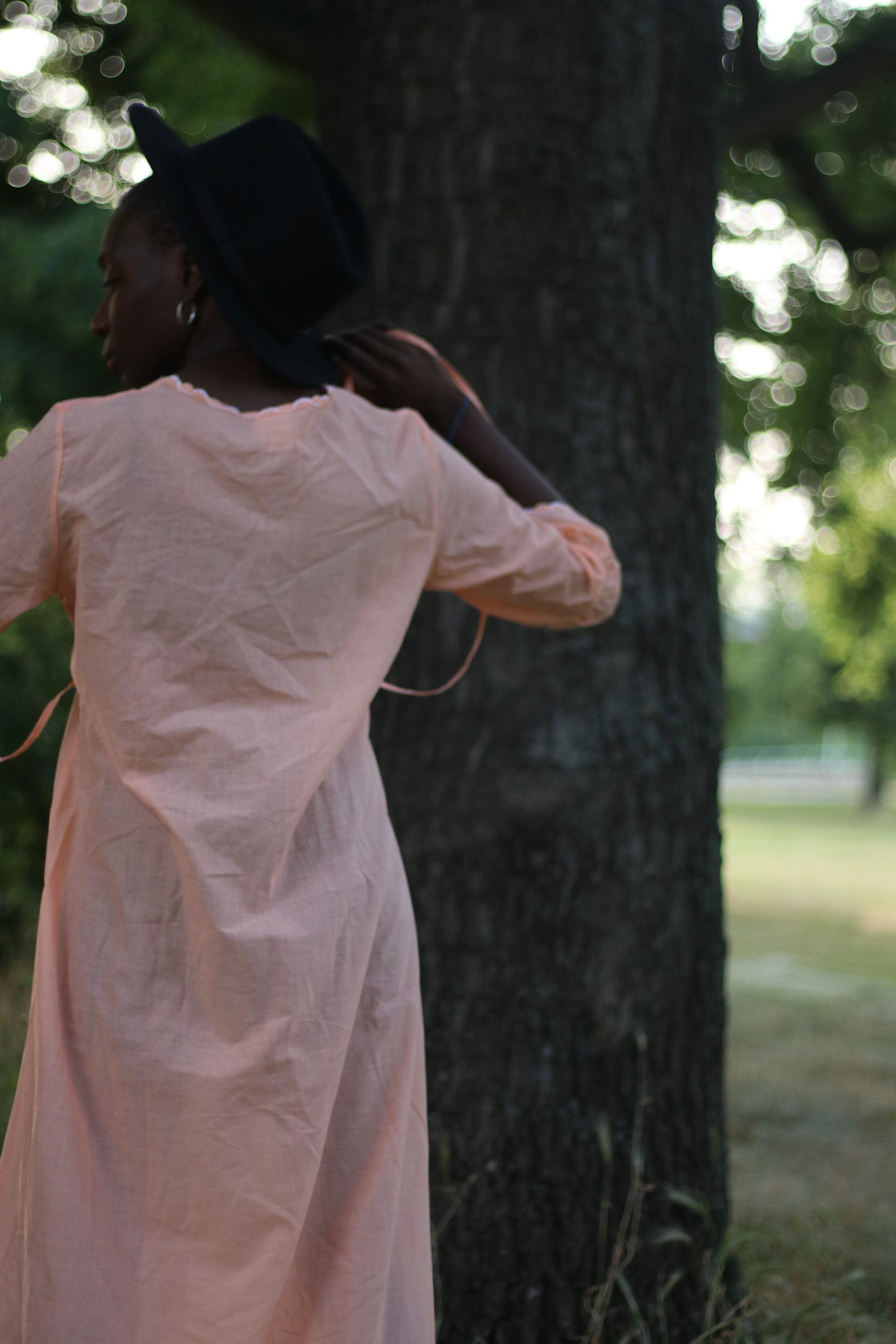 Vintage 70s Orange Maxi Dress| Bohochic Elegant Short Sleeved Retro Dress| Floral embroidered short sleeved maximalism sheer dress