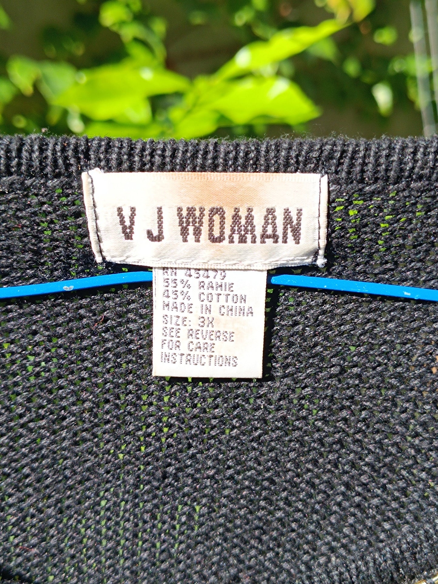 80s V.J Woman Sweater| Vintage black embellished Sweater Dress| Oversized winter knit statement bejewelled details
