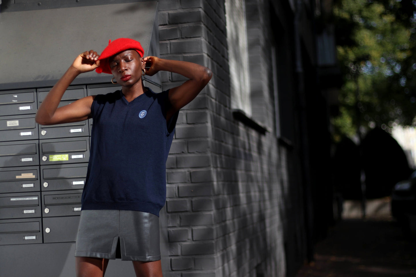 90s Marbas vest| Vintage Minimalist street style winter vest| Unisex new wool collegiate chic vest